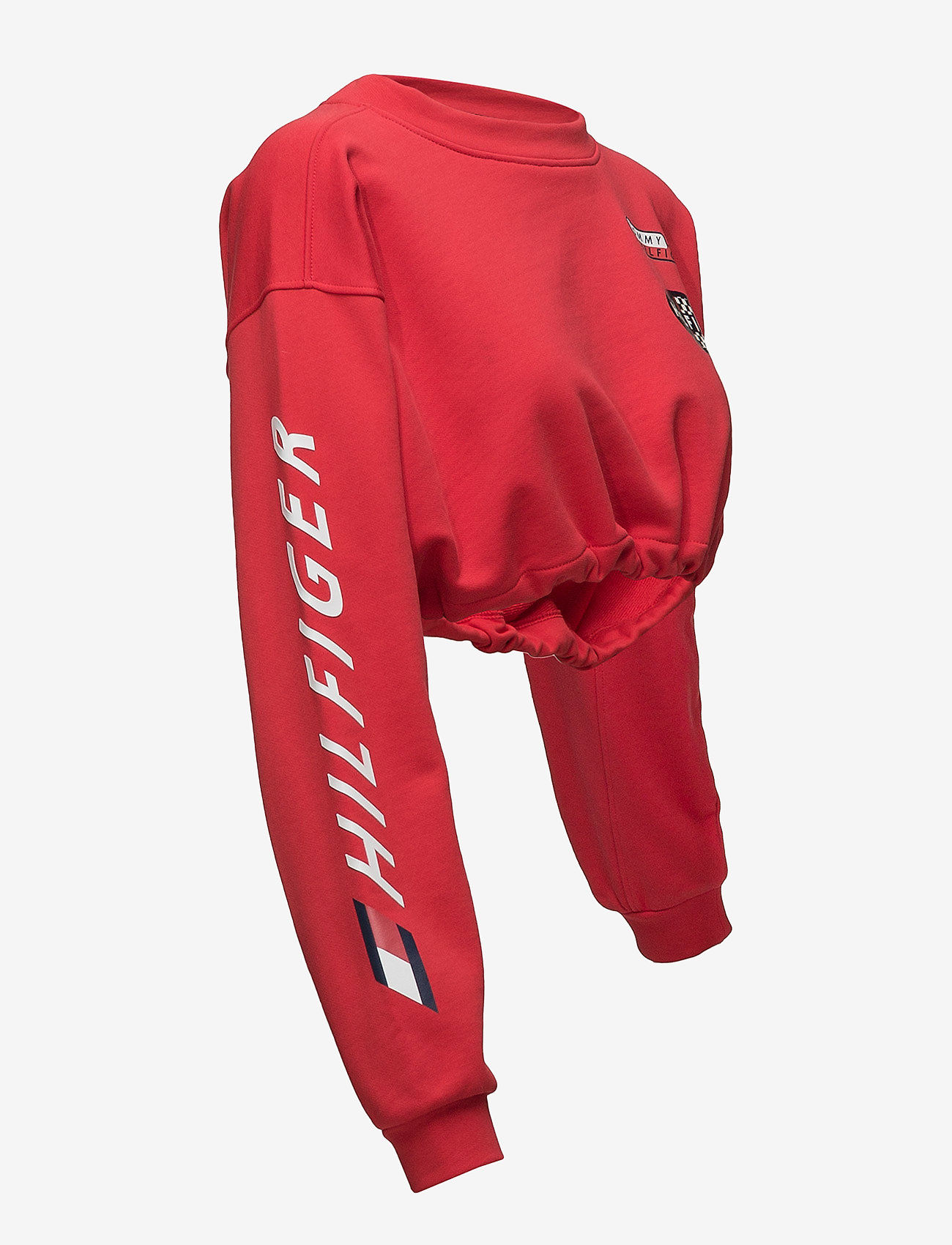 Tommy Hilfiger - RACING CROP SWEATSHIRT LS - true red - 2