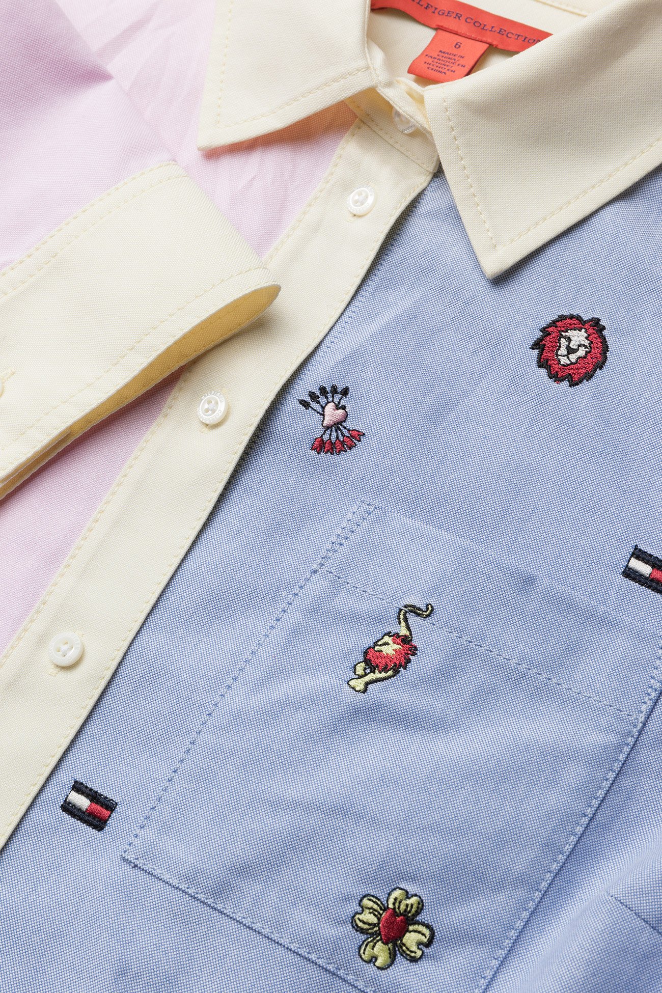 Tommy Hilfiger - CRITTER WOVEN MULTI SHIRT LS - orchid pink / multi - 2