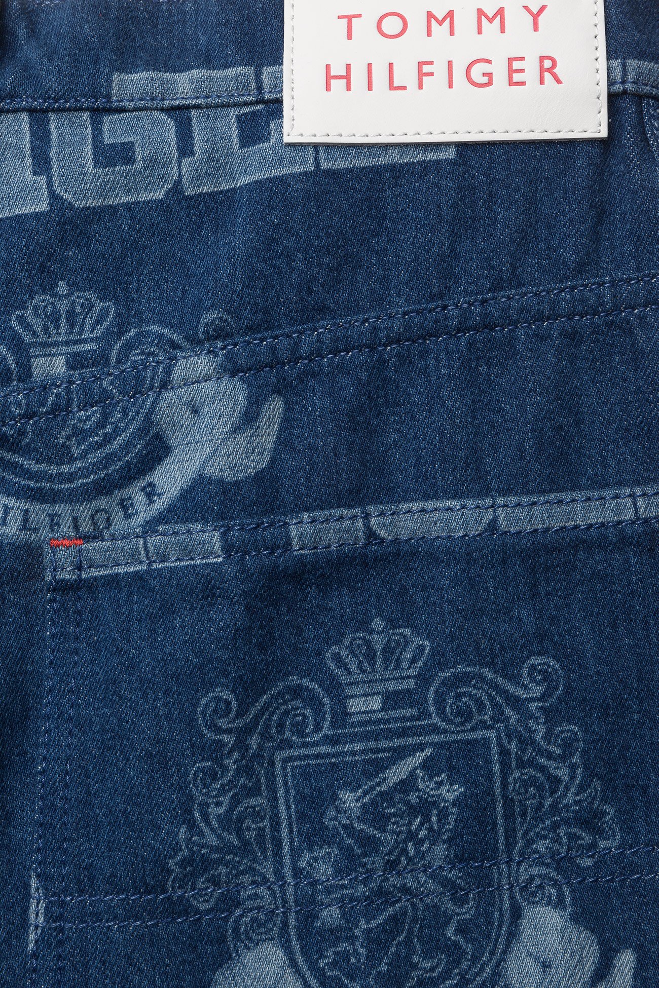 Tommy Hilfiger - LOGO MANIA SHORT - indigo - 4