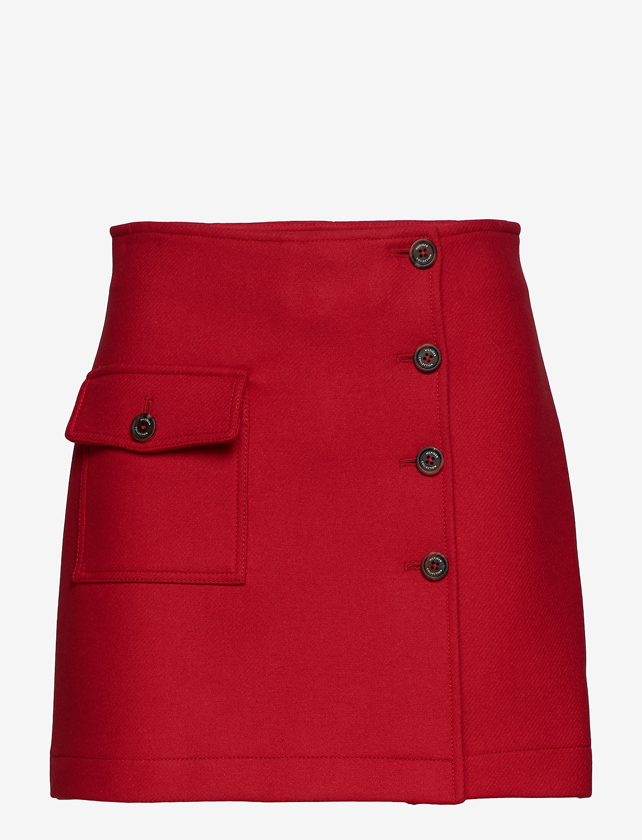 Tommy Hilfiger - WOOL SCHOOL SKORT - true red - 0