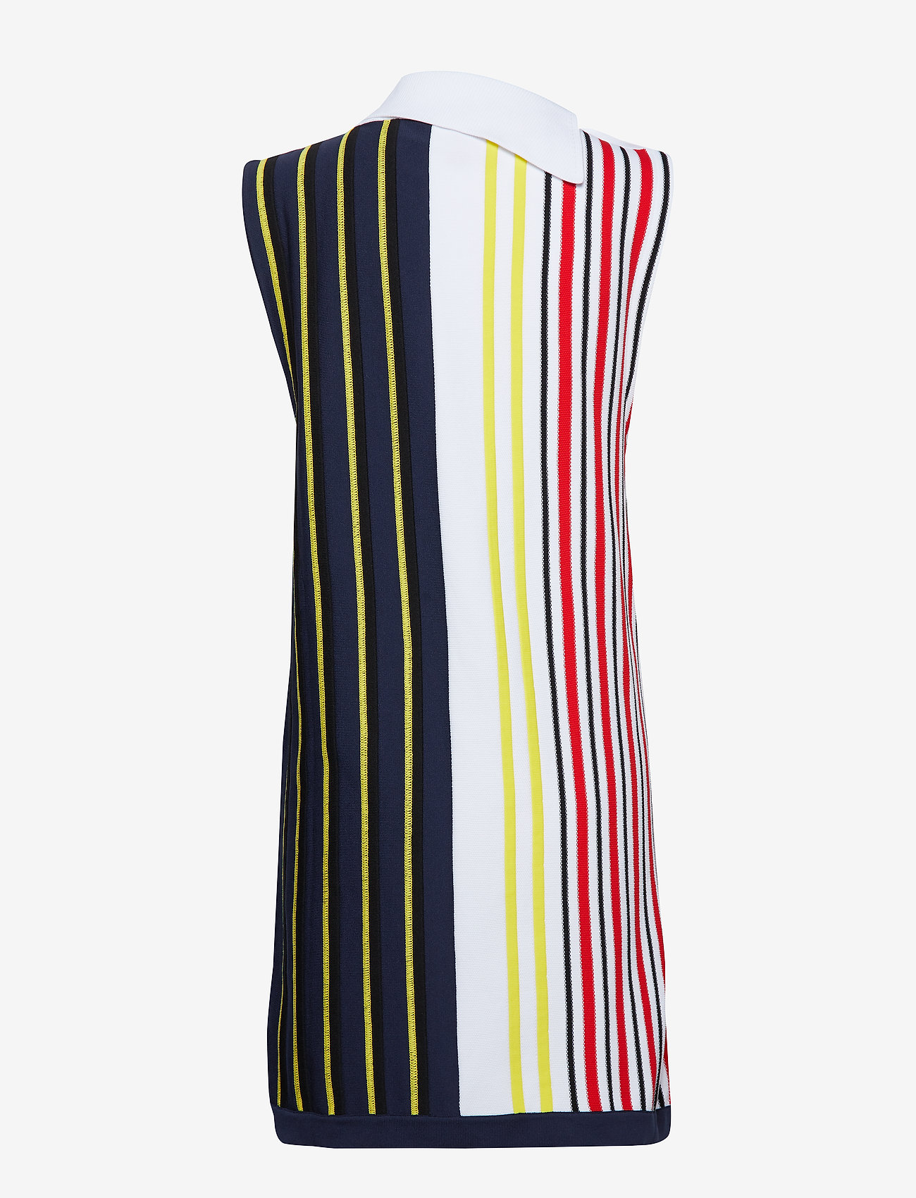 Tommy Hilfiger - STRIPED SWTR DRESS - bright white multi - 1