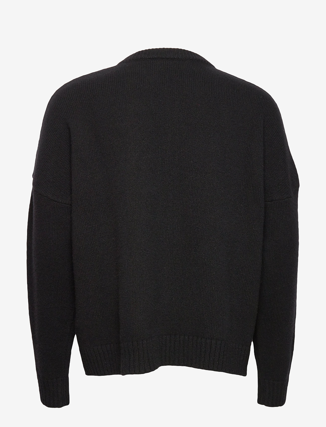 Tommy Hilfiger - HCM COLLEGE PATCHWORK CREWNECK - jet black - 1