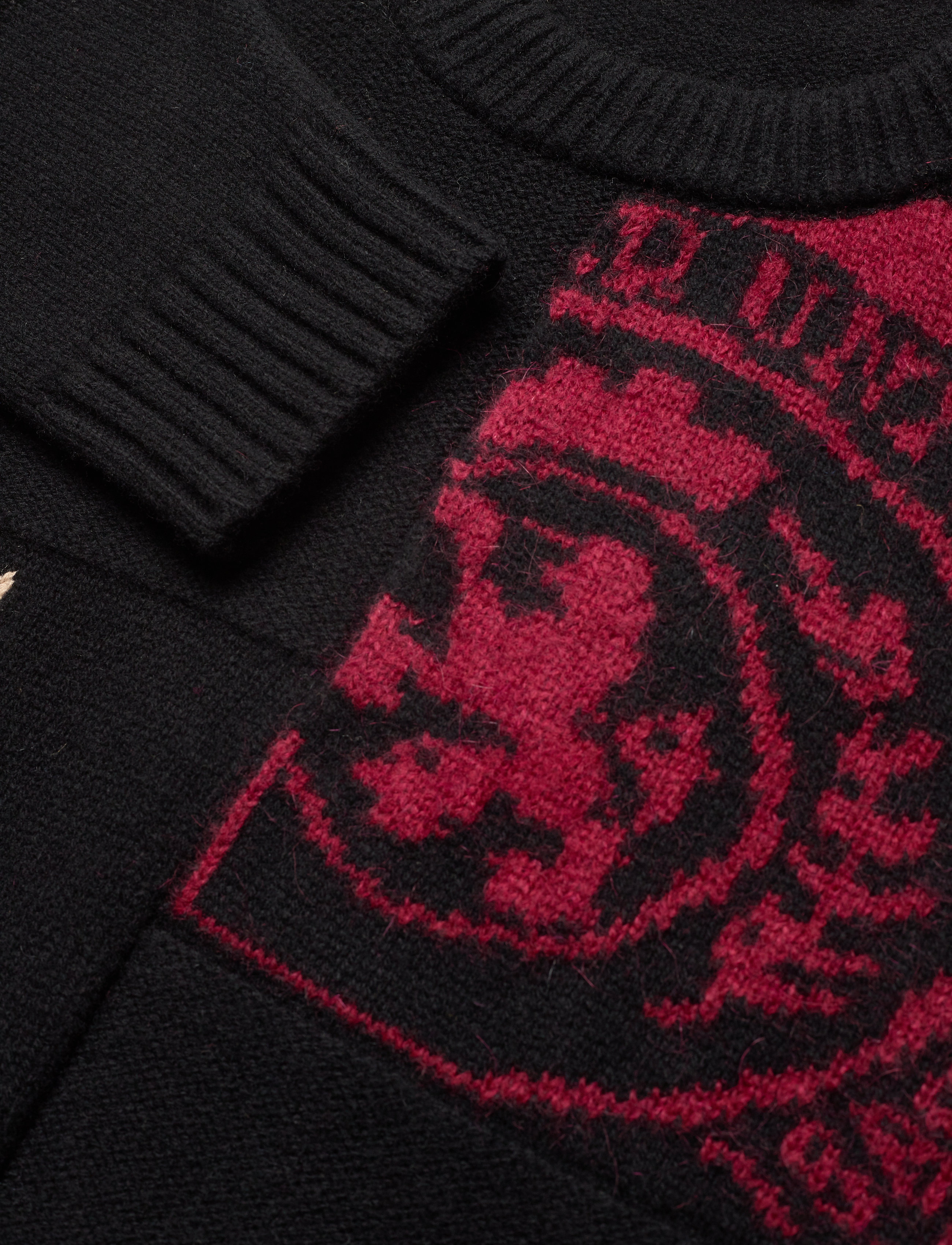 Tommy Hilfiger - HCM COLLEGE PATCHWORK CREWNECK - jet black - 2