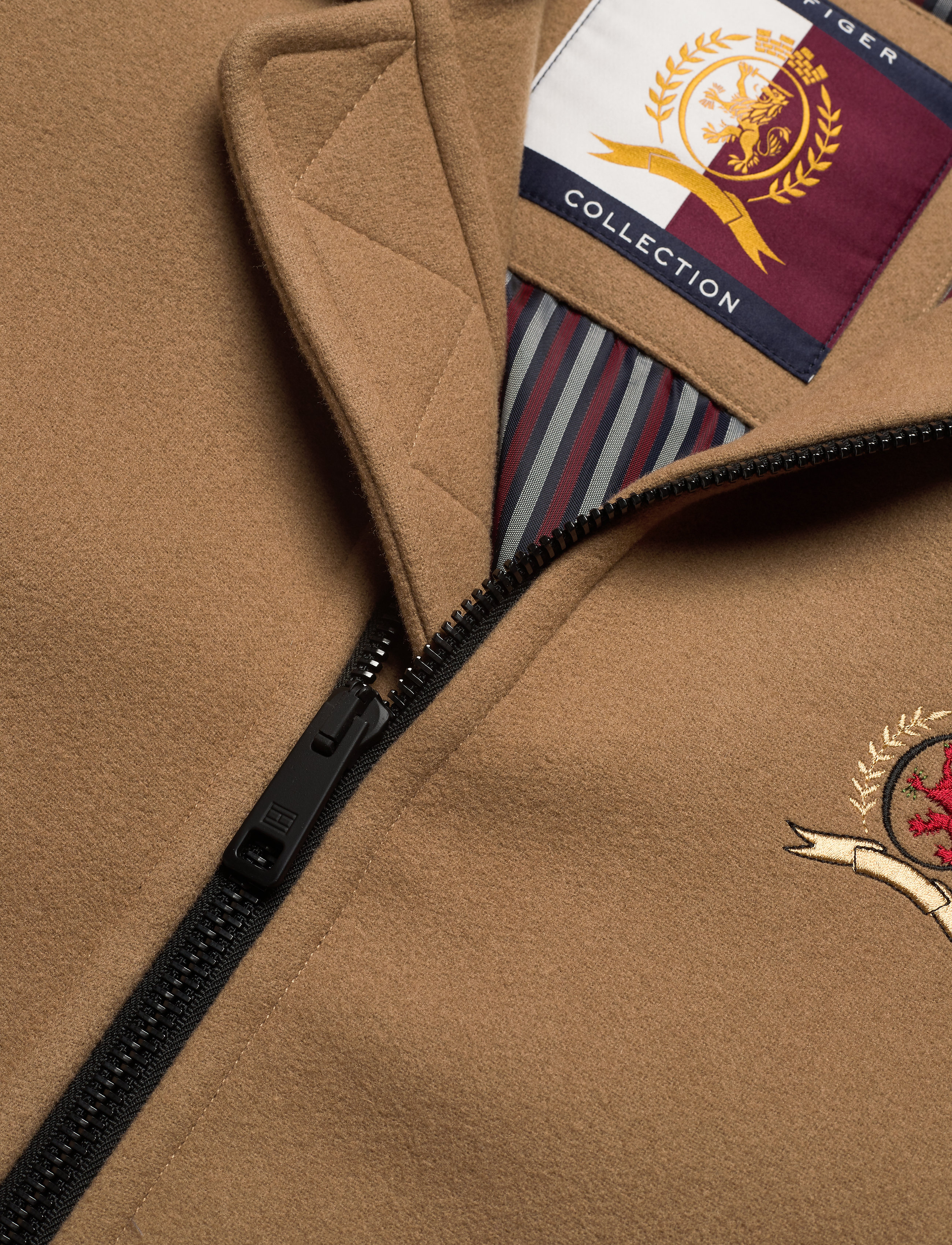 Tommy Hilfiger - HCM TAILORED BOMBER JACKET - dijon - 2