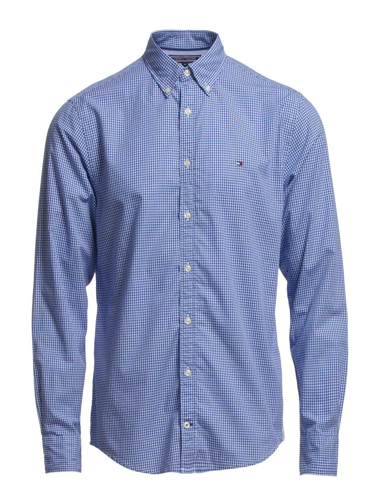 Tommy Hilfiger - IVY CHK NF2 - shirt blue / classic white - 0