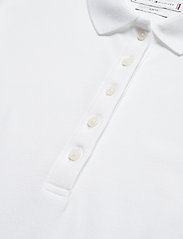 Tommy Hilfiger - HERITAGE SHORT SLEEVE SLIM POLO - polo shirts - classic white - 2