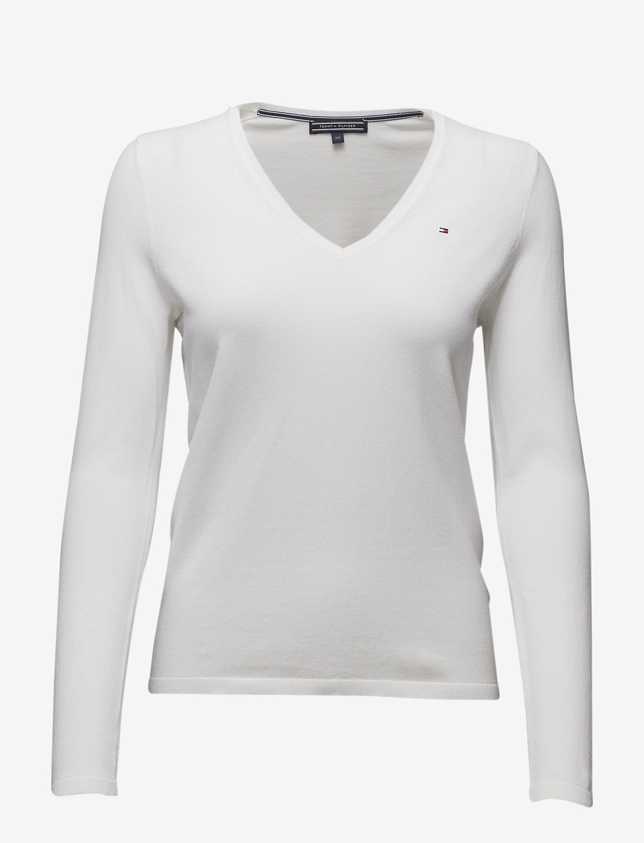 Tommy Hilfiger - NEW IVY V-NK SWTR - classic white - 0