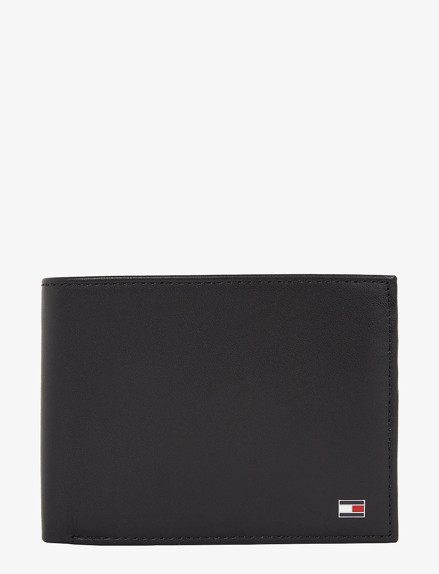 Tommy Hilfiger - ETON CC AND COIN POCKET - portemonnaies - black - 0