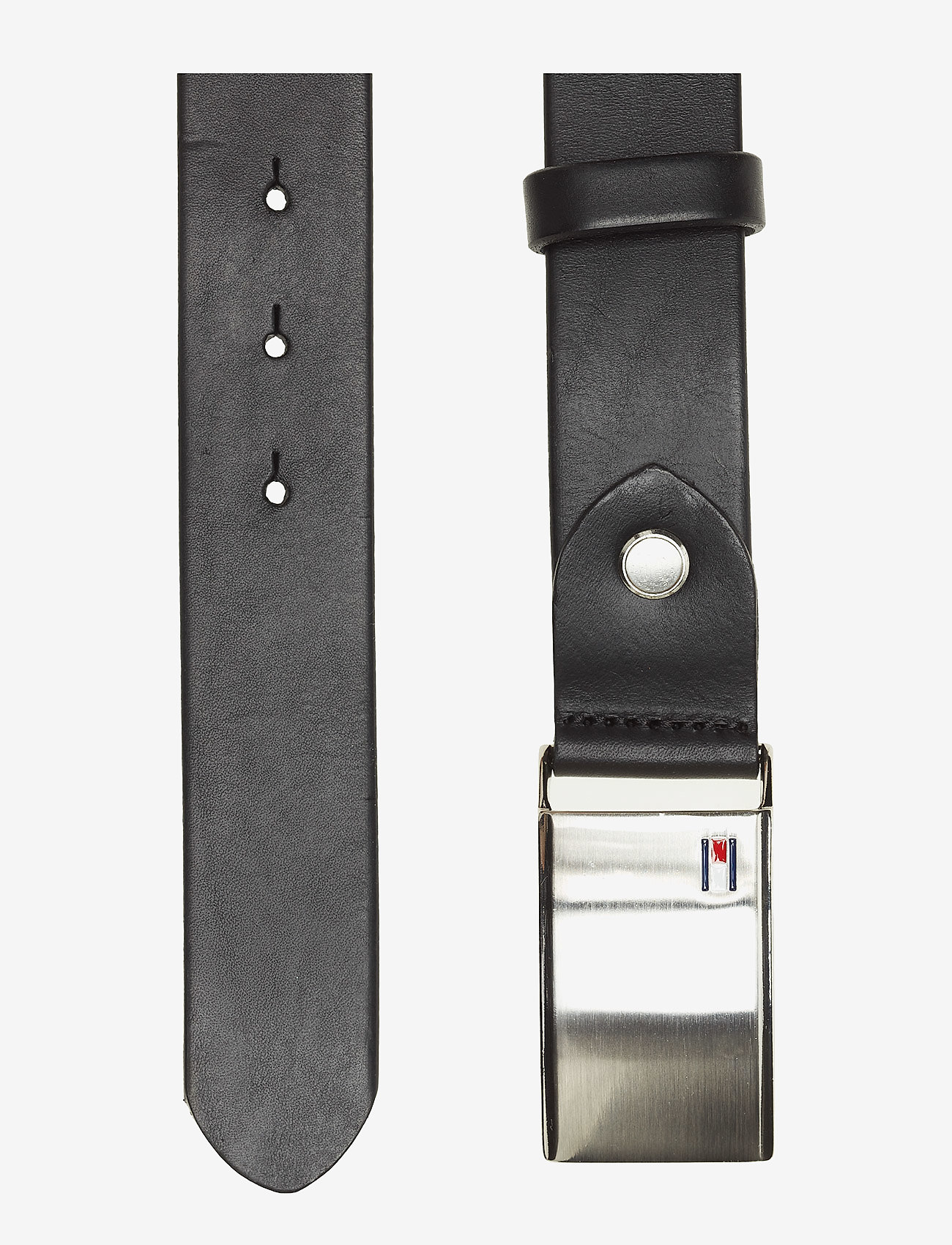 Tommy Hilfiger - TH PLAQUE BELT 3.5 ADJ - klassikalised vööd - black - 2