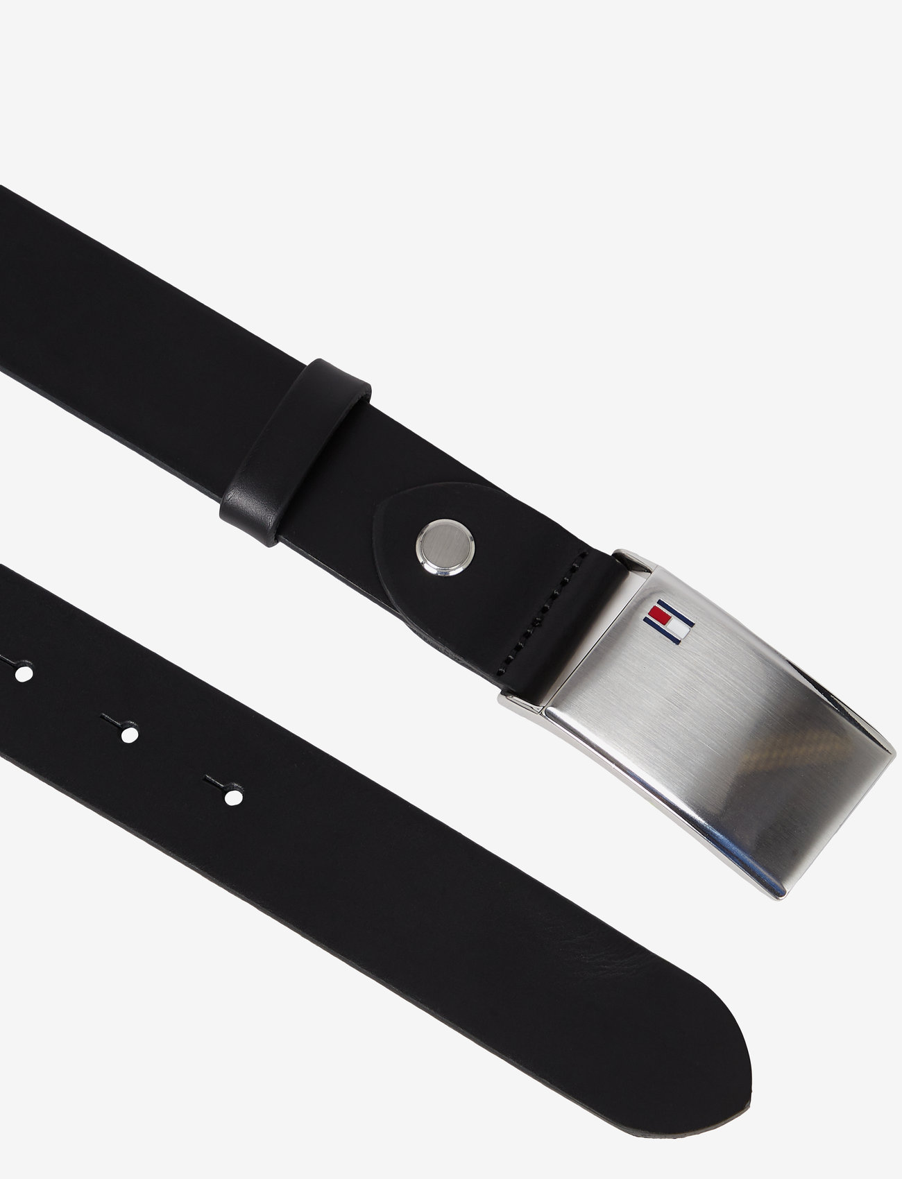 Tommy Hilfiger - TH PLAQUE BELT 3.5 ADJ - klassikalised vööd - black - 5