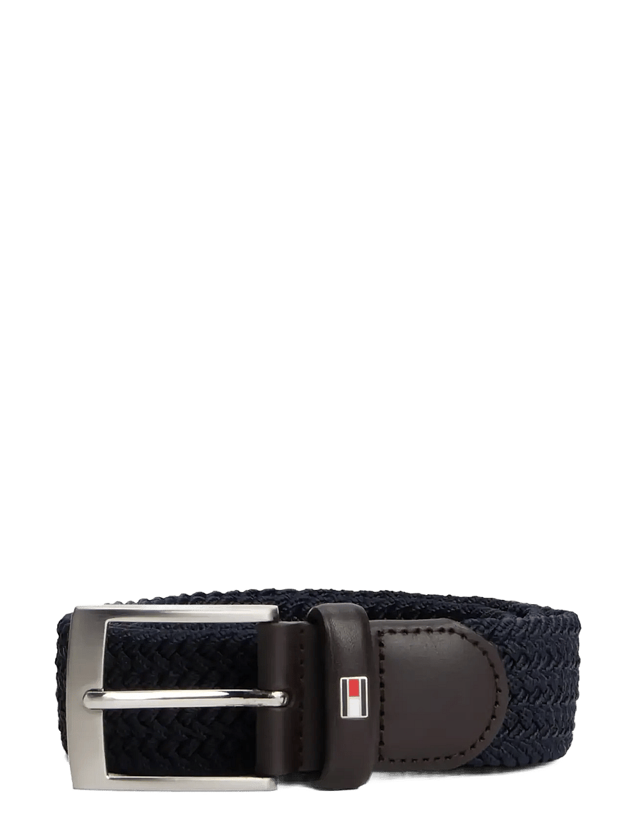 Tommy Hilfiger - NEW ADAN BELT 3.5CM - punutud vööd - sky captain - 2