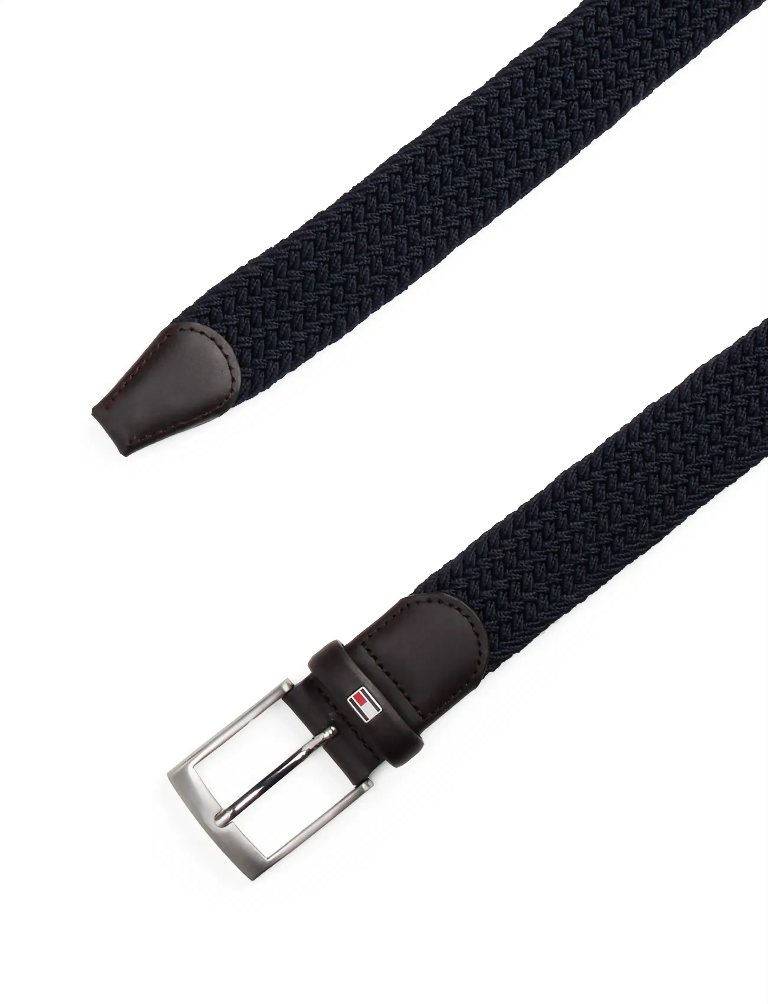 Tommy Hilfiger - NEW ADAN BELT 3.5CM - gevlochten riemen - sky captain - 5