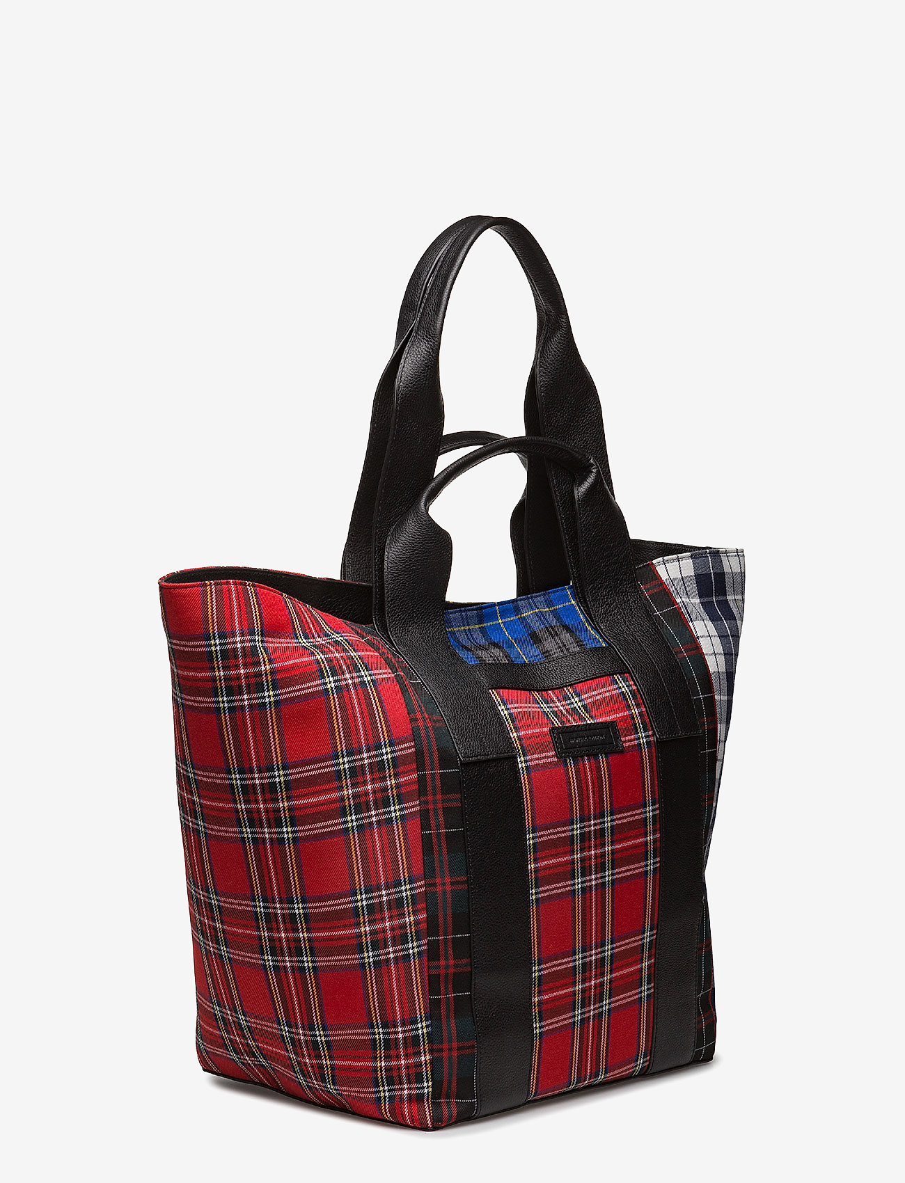 Tommy Hilfiger - TH EDITION TOTE CHEC - check print - 2