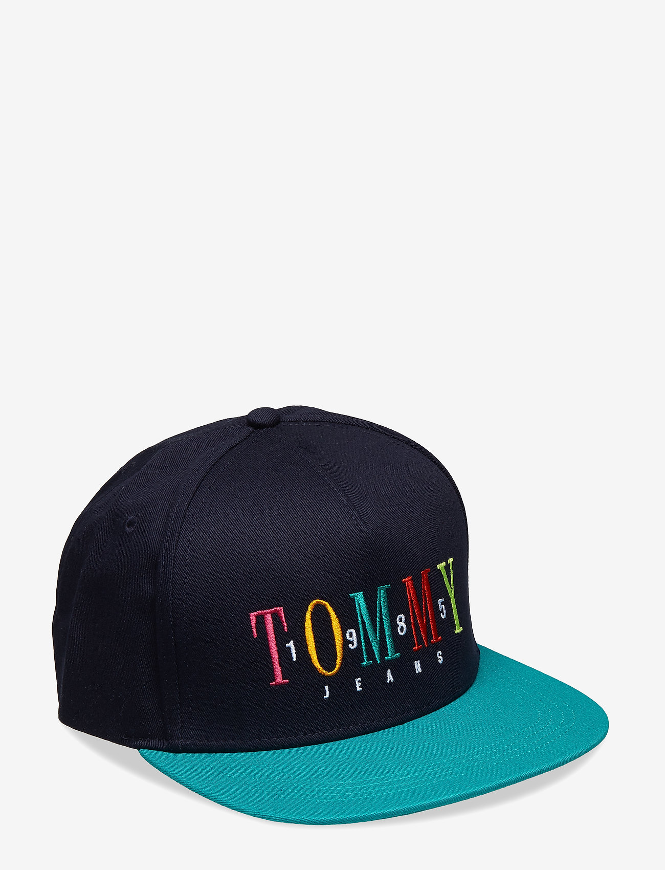 Tommy Hilfiger - TJM EMBROIDERED CAP, - black iris/green - 0