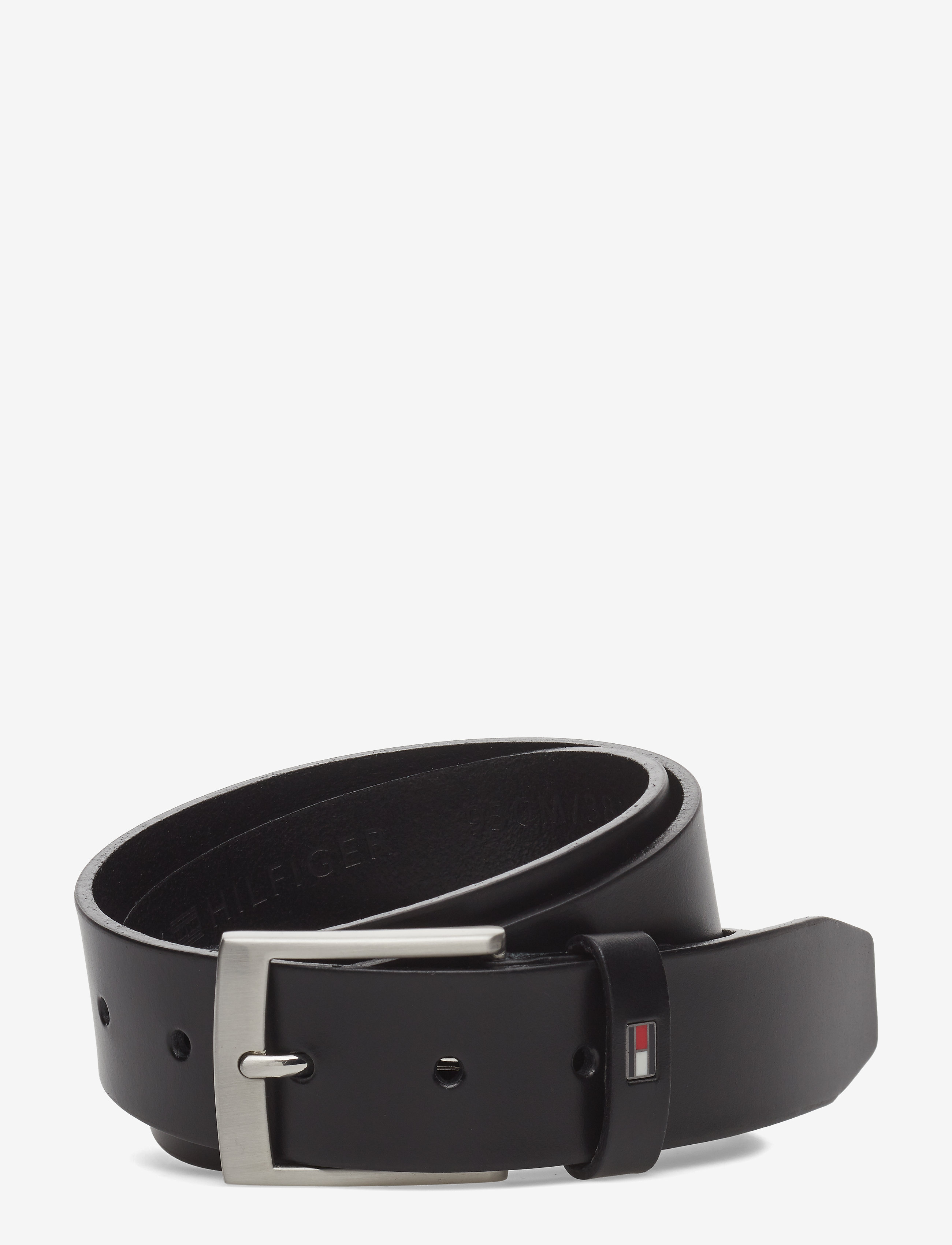 Tommy Hilfiger - ADAN LEATHER BELT 3. - black - 0