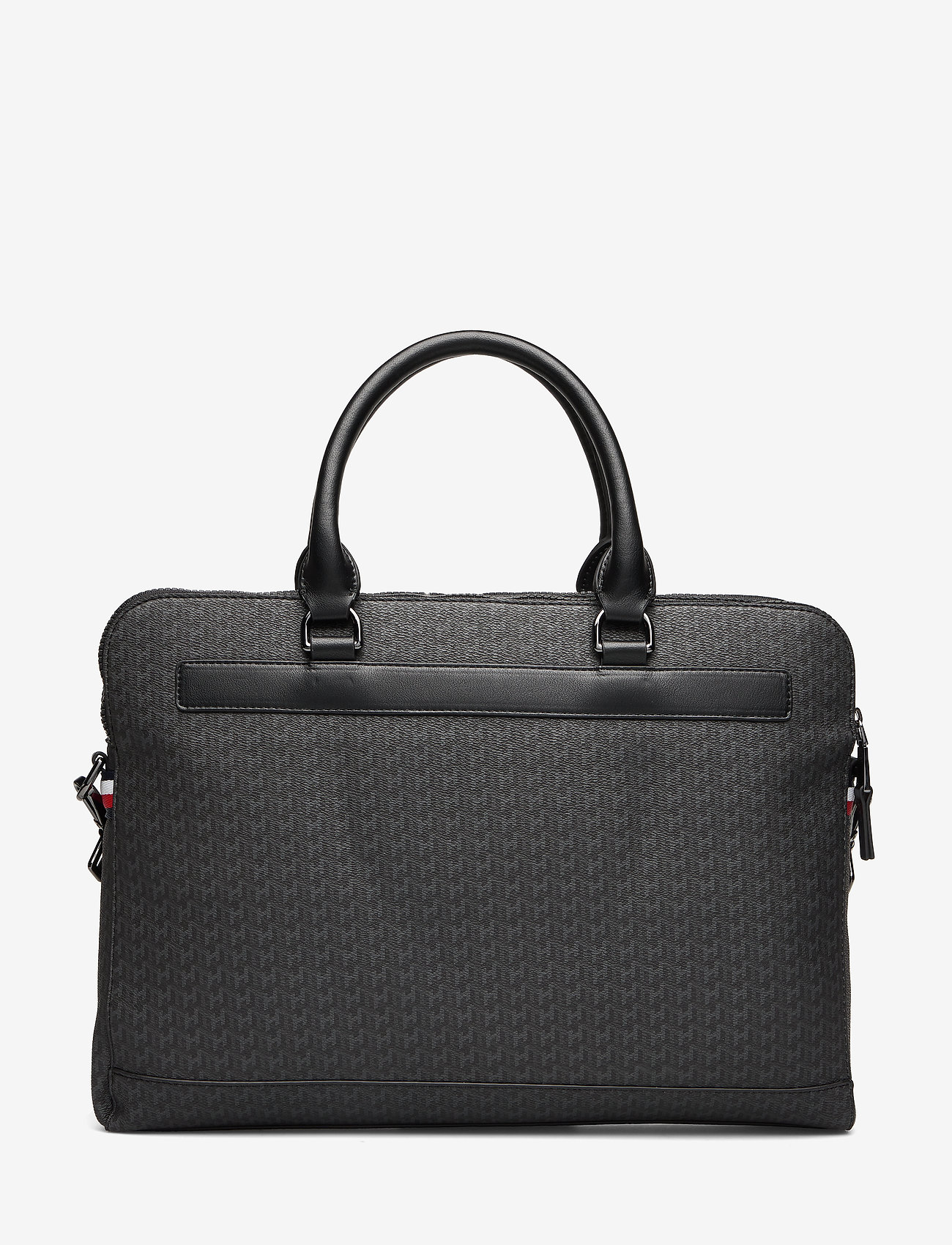 Tommy Hilfiger - COATED CANVAS SLIM M - black monogram - 1