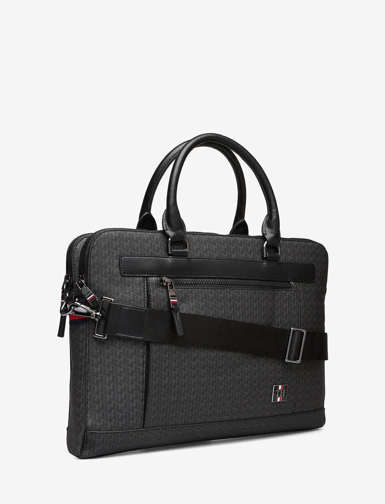 Tommy Hilfiger - COATED CANVAS SLIM M - black monogram - 2