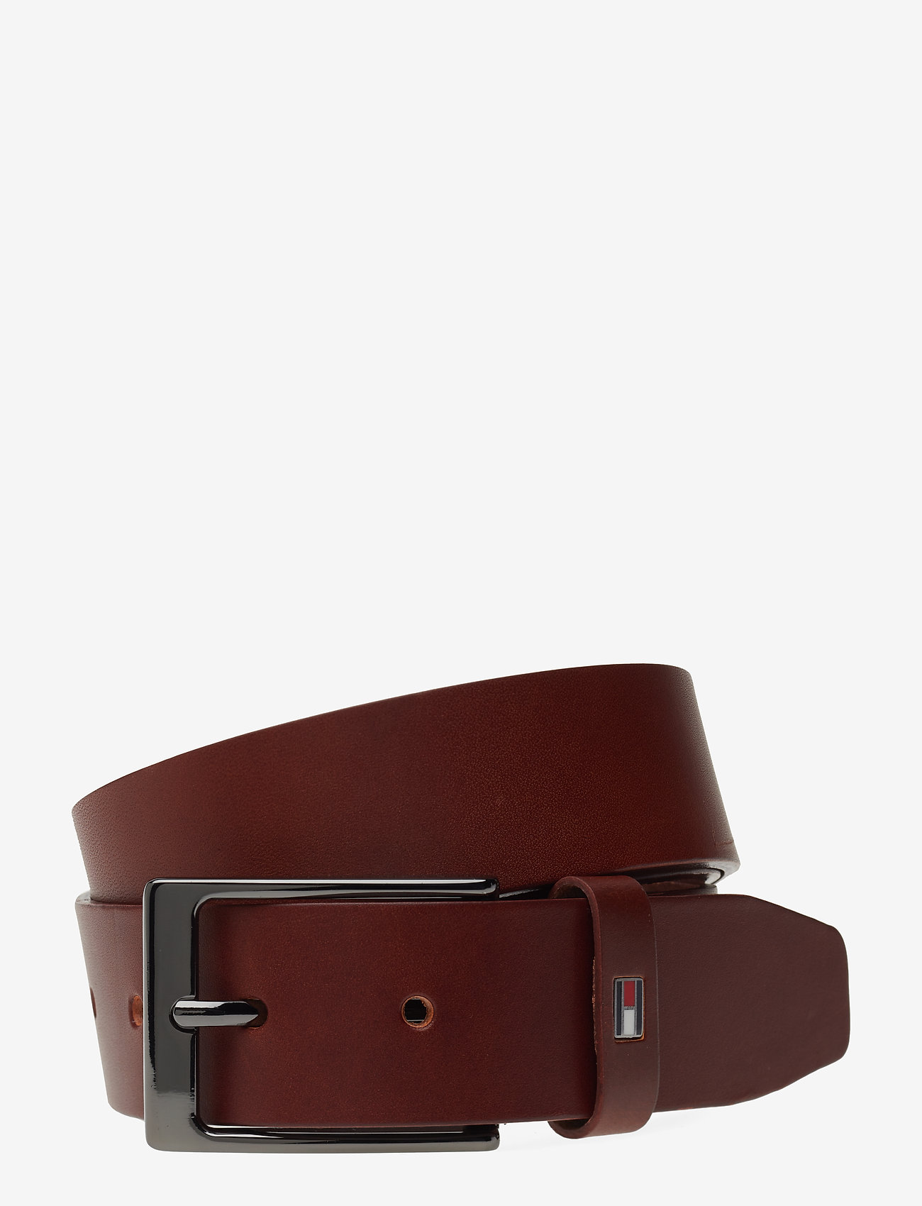 Tommy Hilfiger - LAYTON LEATHER BELT 3.5 - dark tan - 0