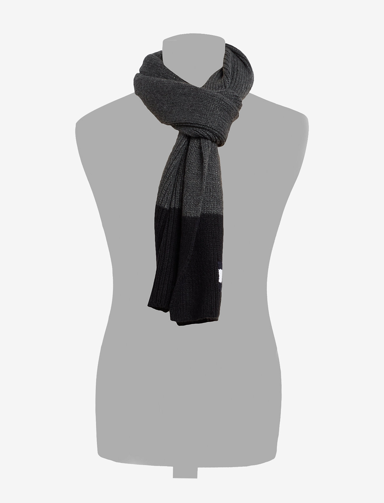 Tommy Hilfiger - BIG FLAG SCARF - black - 1