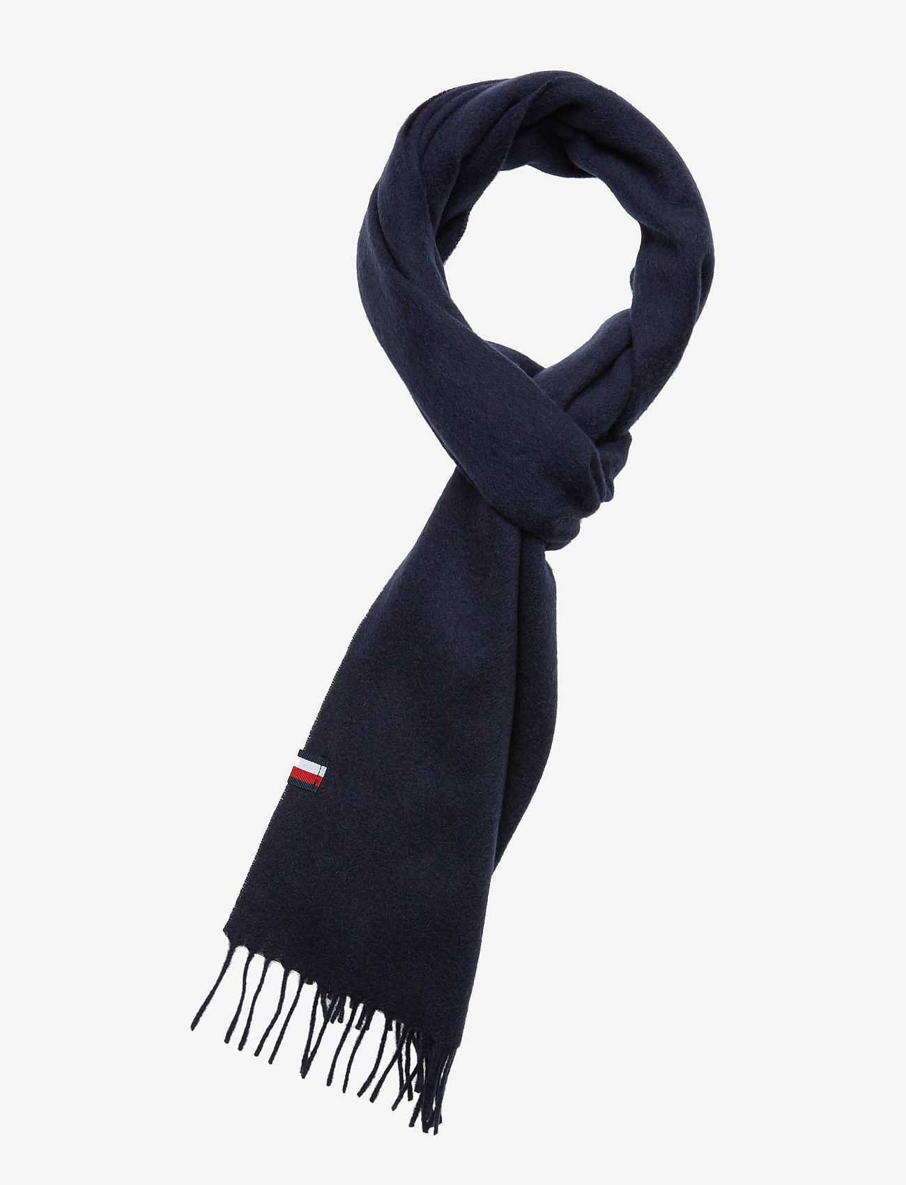 Tommy Hilfiger - HILFIGER WOOL SCARF - sky captain - 0