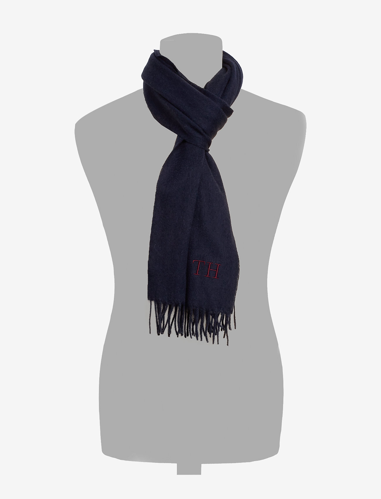 Tommy Hilfiger - HILFIGER WOOL SCARF - sky captain - 1