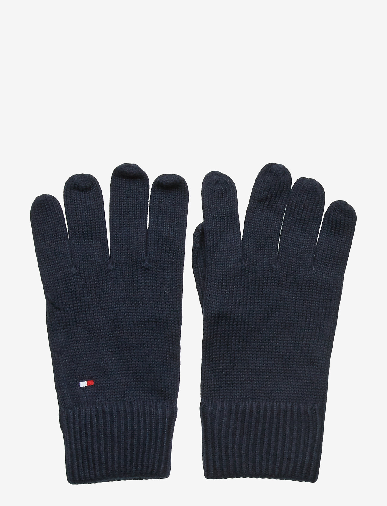 Tommy Hilfiger - PIMA COTTON GLOVES - sky captain - 0