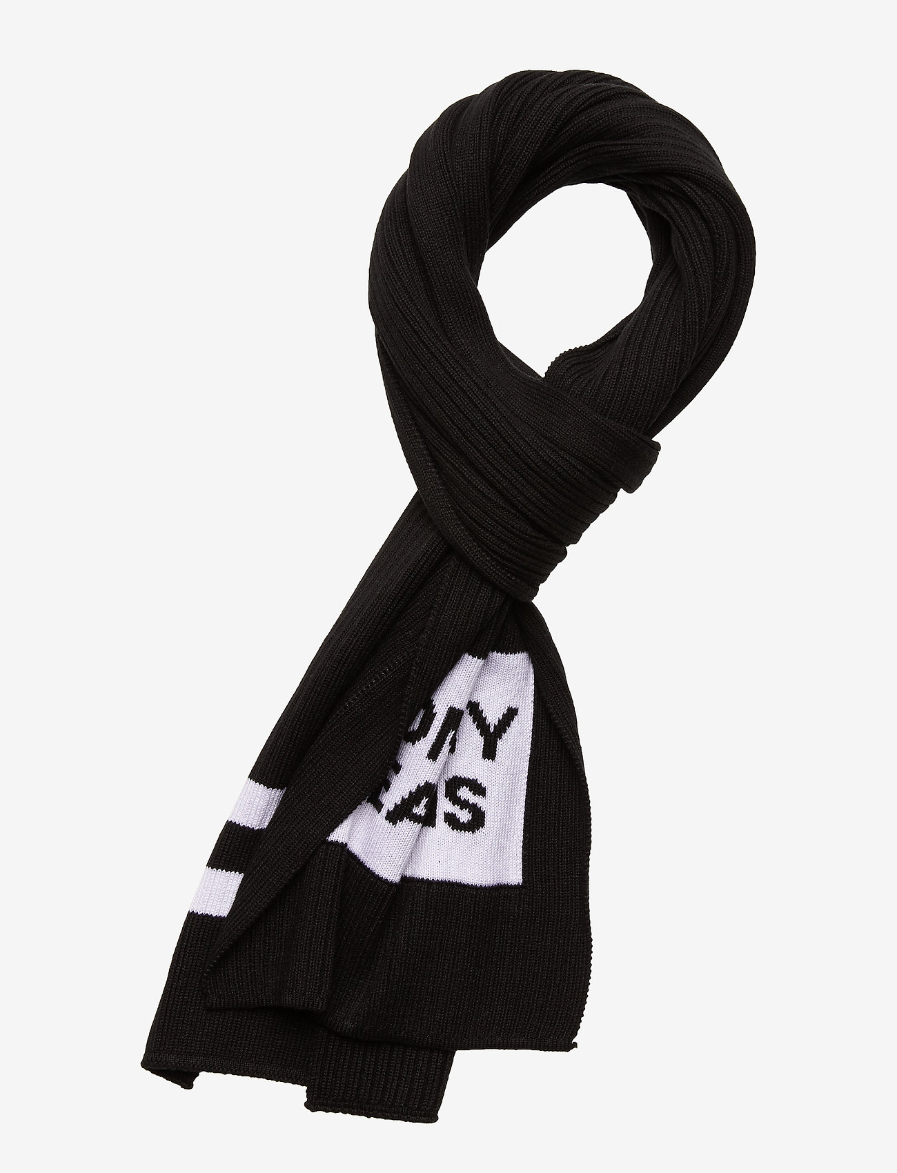 Tommy Hilfiger - TJM WARM LOGO SCARF - black - 0