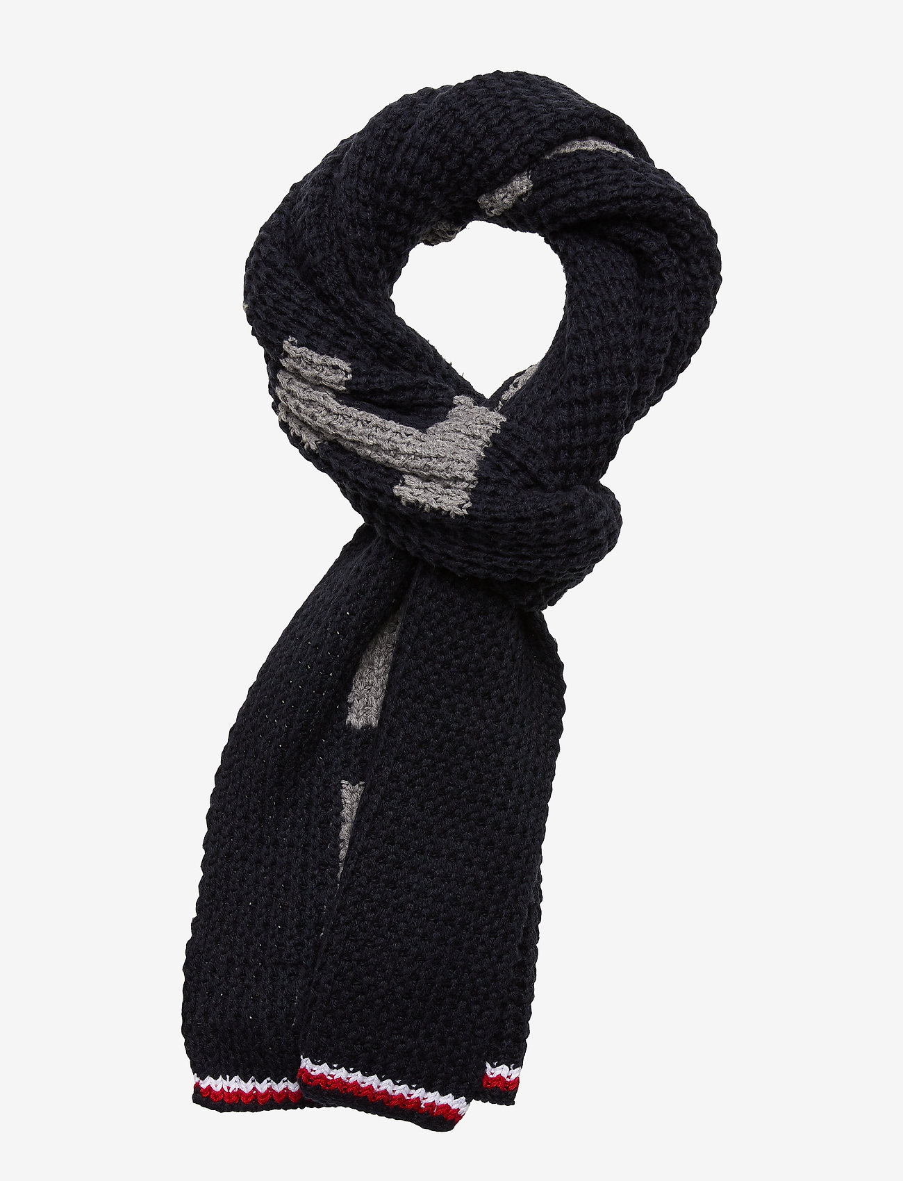 Tommy Hilfiger - CHUNKY SCARF - sky captain - 0