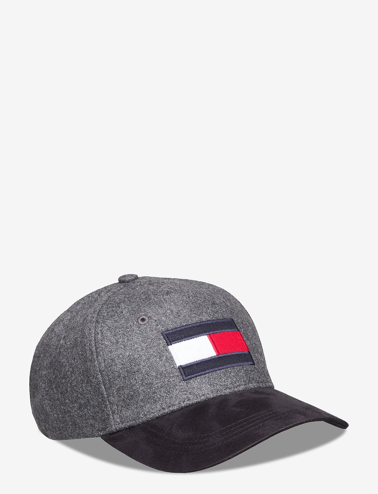 Tommy Hilfiger - BIG FLAG CAP MIX - dark grey melange - 0