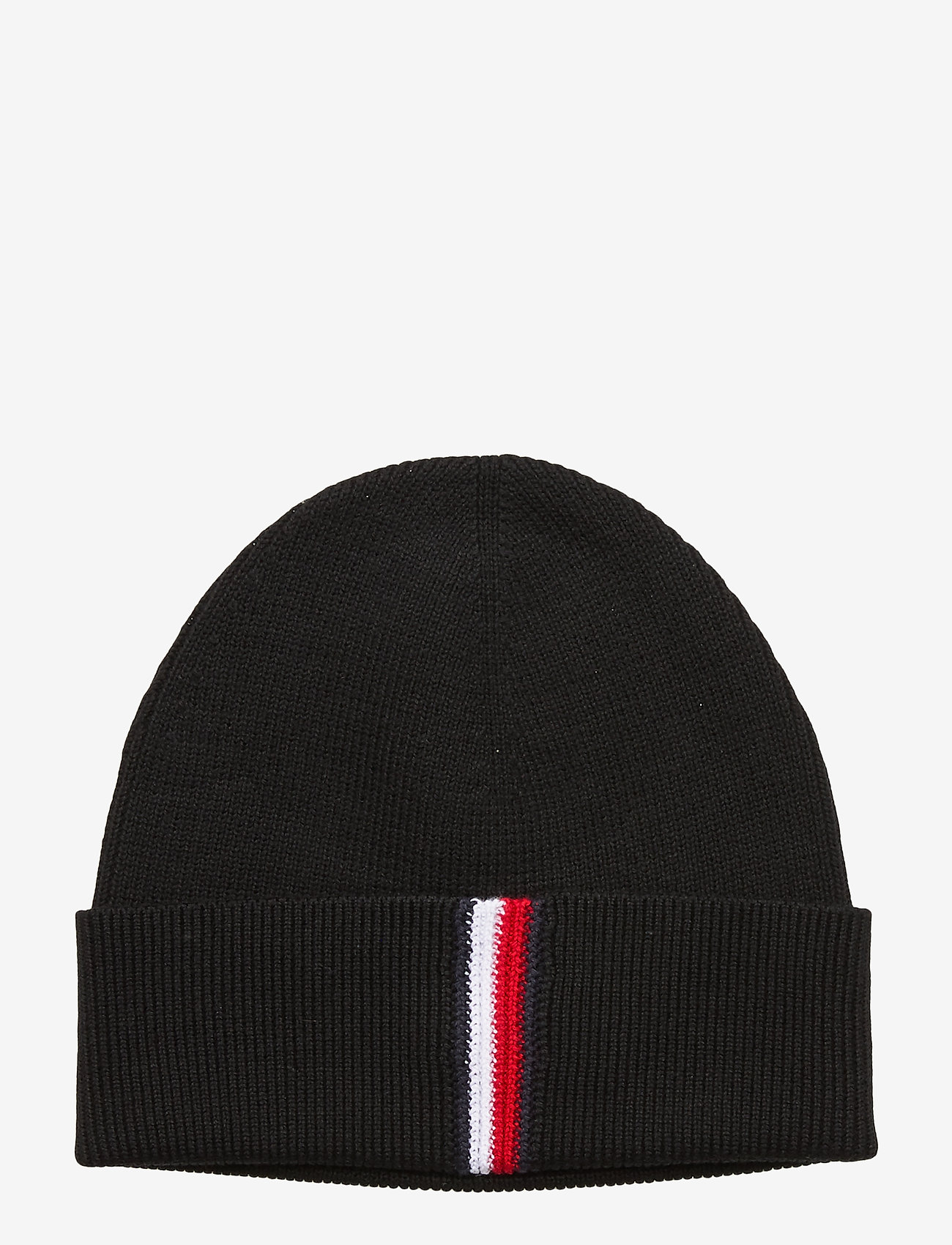 TH RIB BEANIE - BLACK