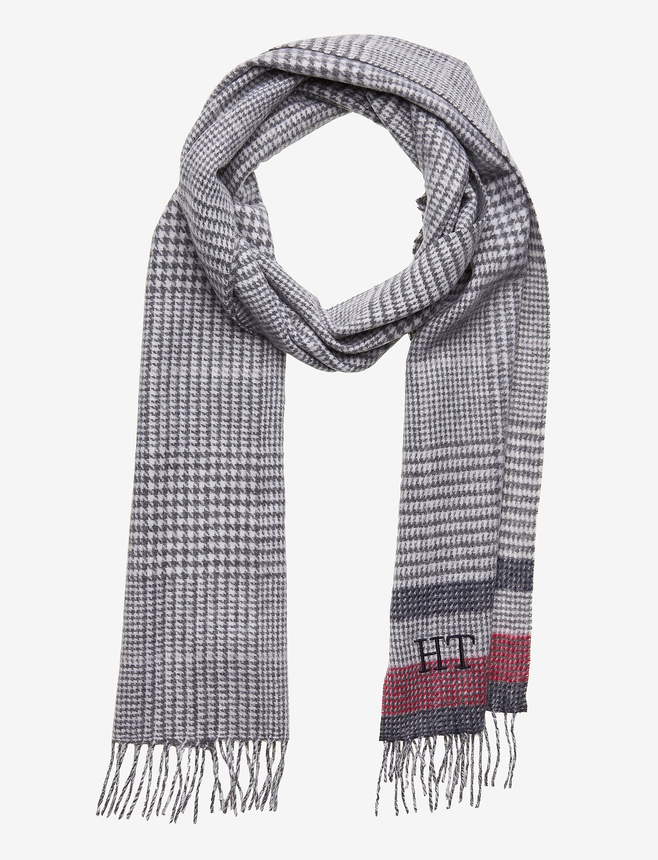 Tommy Hilfiger - HILFIGER WOOL SCARF POW - prince of wales check - 0