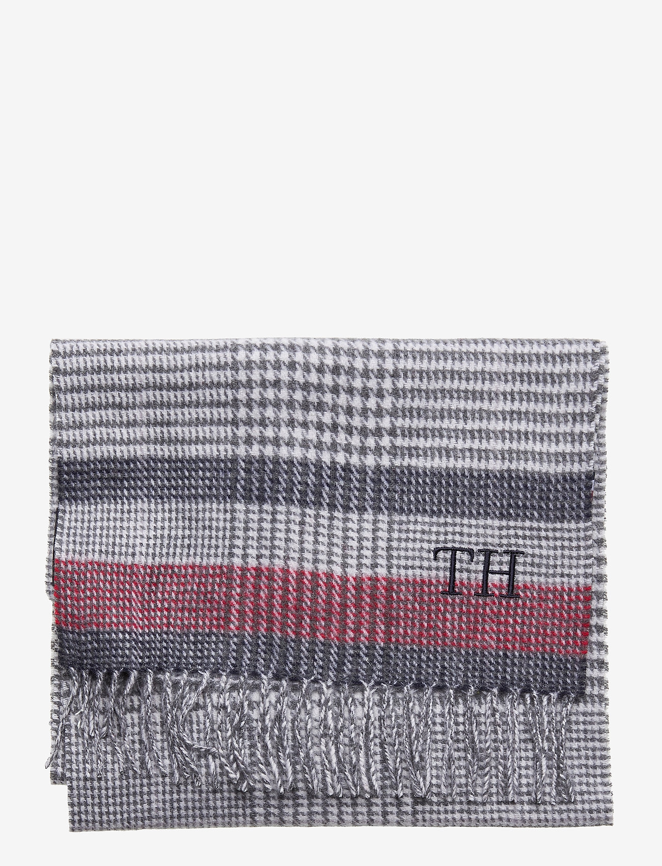 Tommy Hilfiger - HILFIGER WOOL SCARF POW - prince of wales check - 1