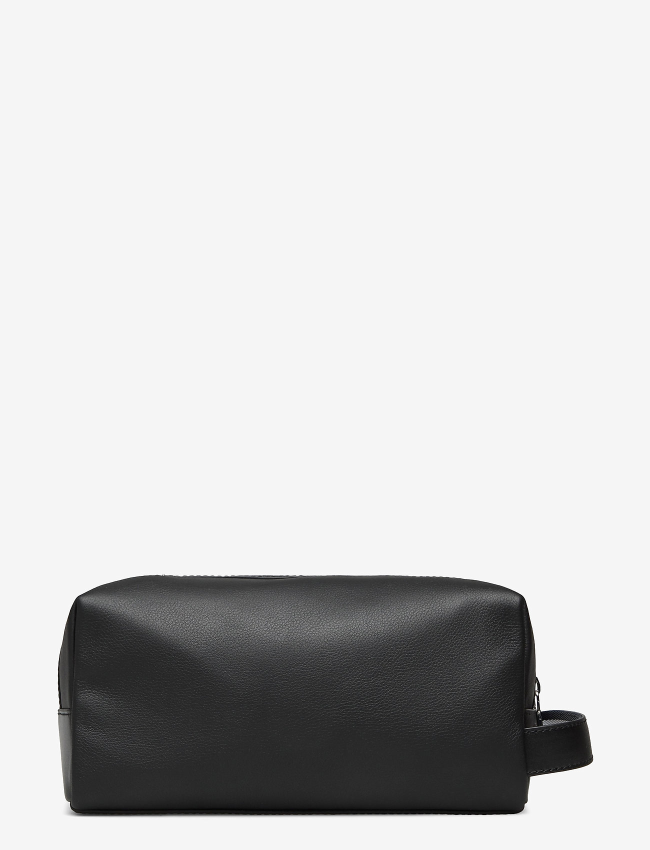 Tommy Hilfiger - LEATHER WASHBAG - black - 1