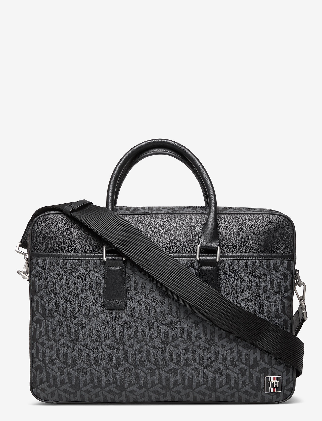 COATED CANVAS  SLIM - BLACK MONOGRAM