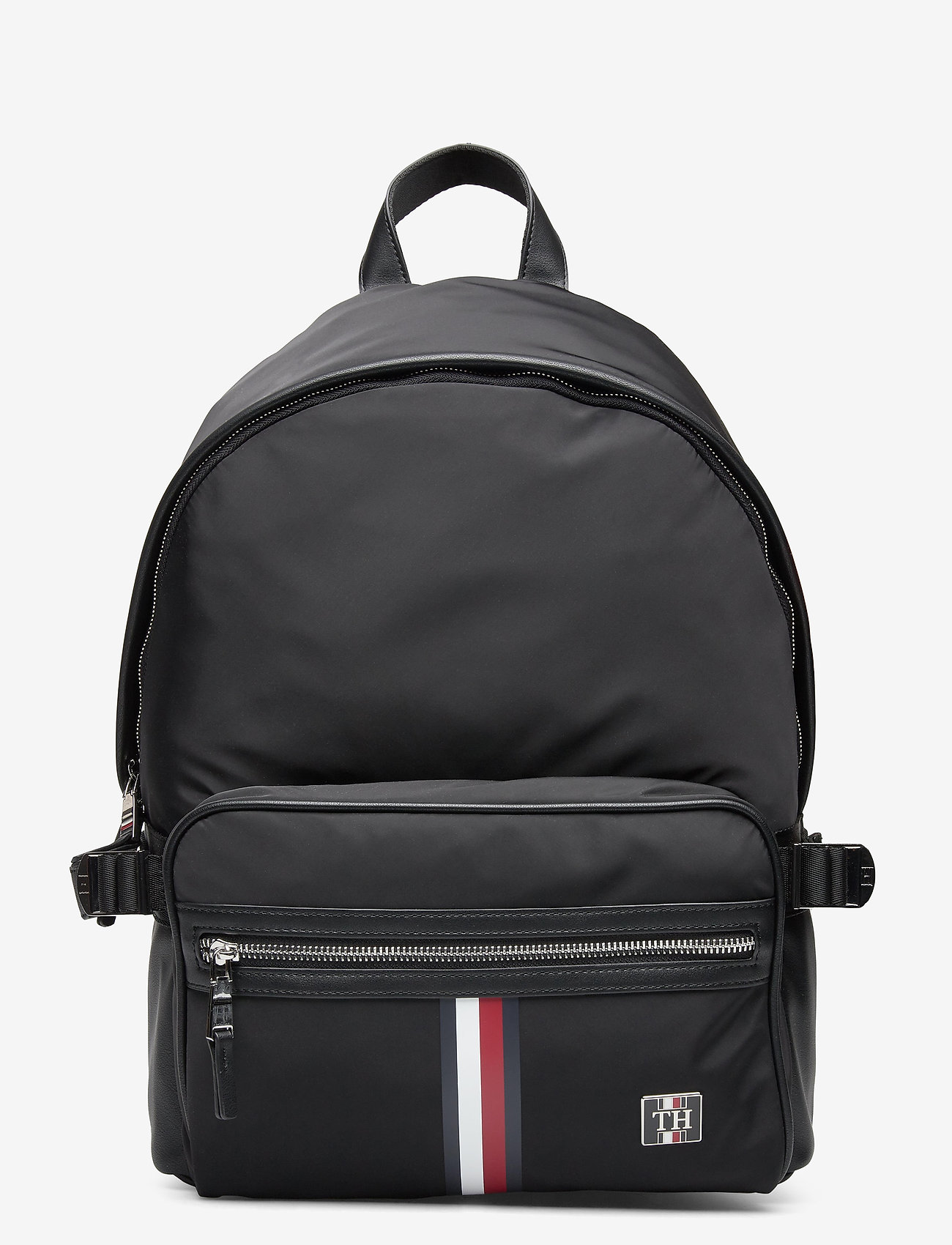 CLEAN NYLON BACKPACK - BLACK