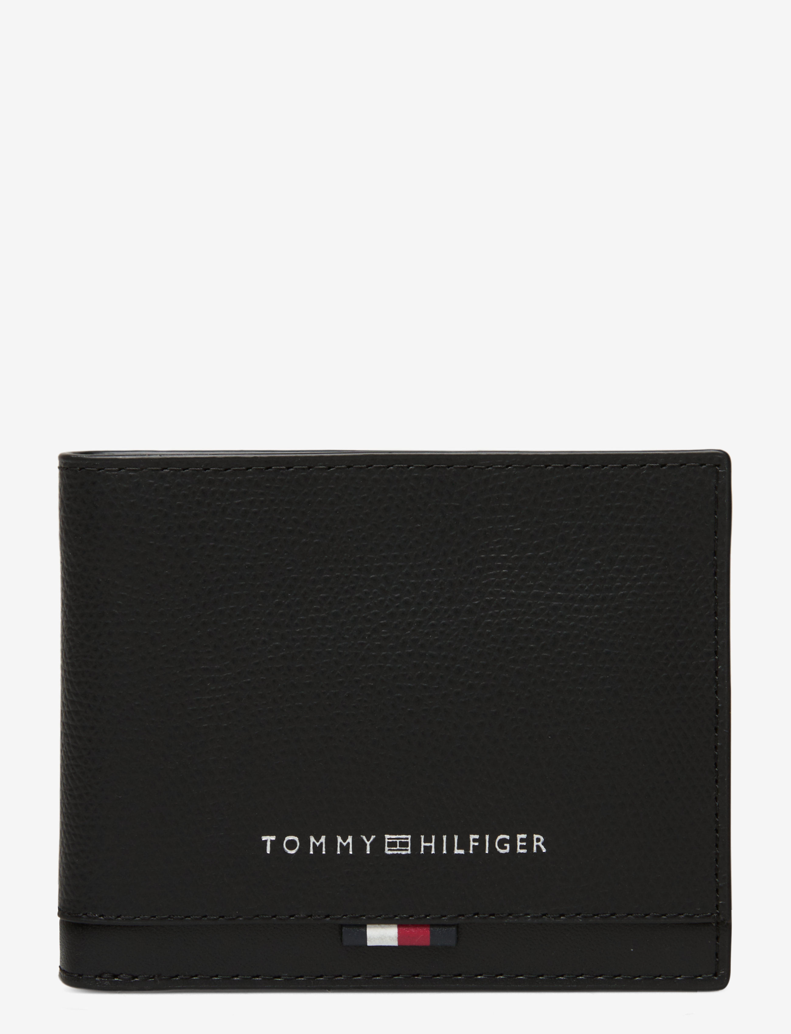 Tommy Hilfiger - BUSINESS LEATHER MINI CC WALLET - black - 0