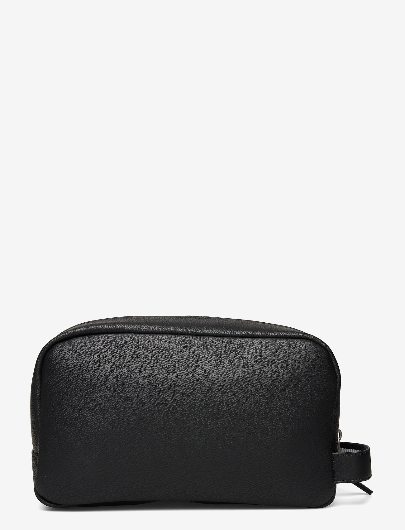 Tommy Hilfiger - COATED CANVAS WASHBAG - black monogram - 1