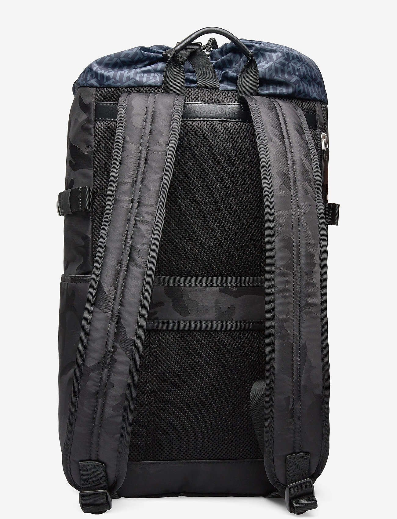 Tommy Hilfiger - ELEVATED NYLON CAMO - black camo - 1