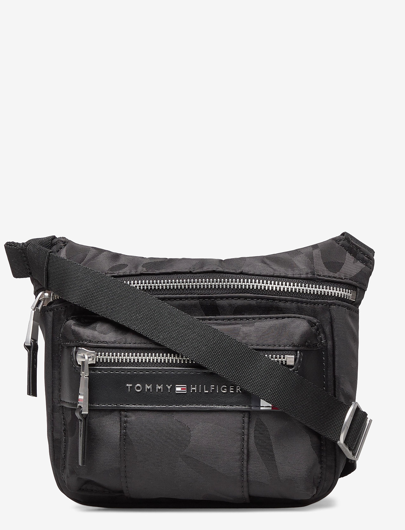 Tommy Hilfiger - ELEVATED NYLON CAMO - black camo - 0