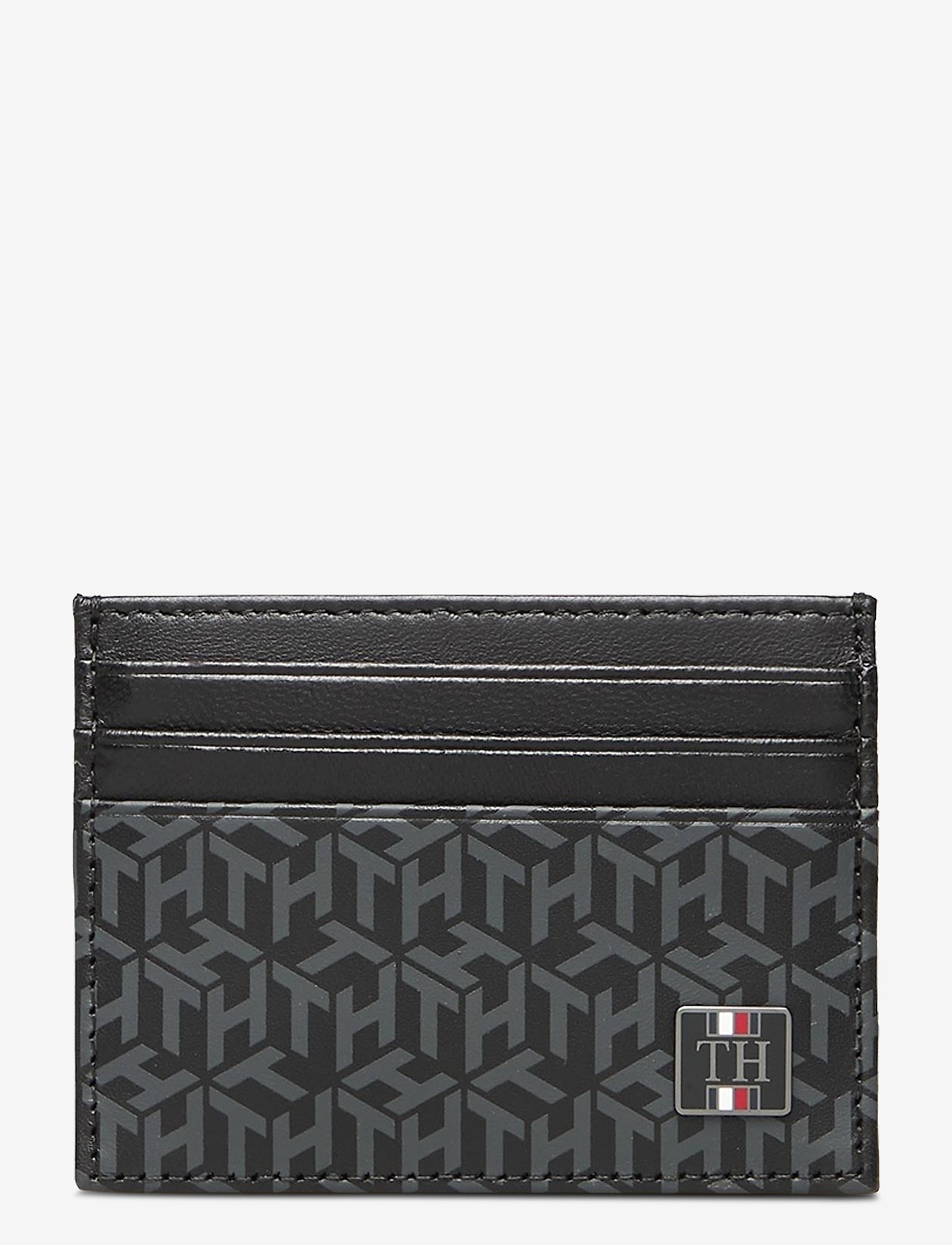 Tommy Hilfiger - TH MONOGRAM CC HOLDER - black monogram - 0