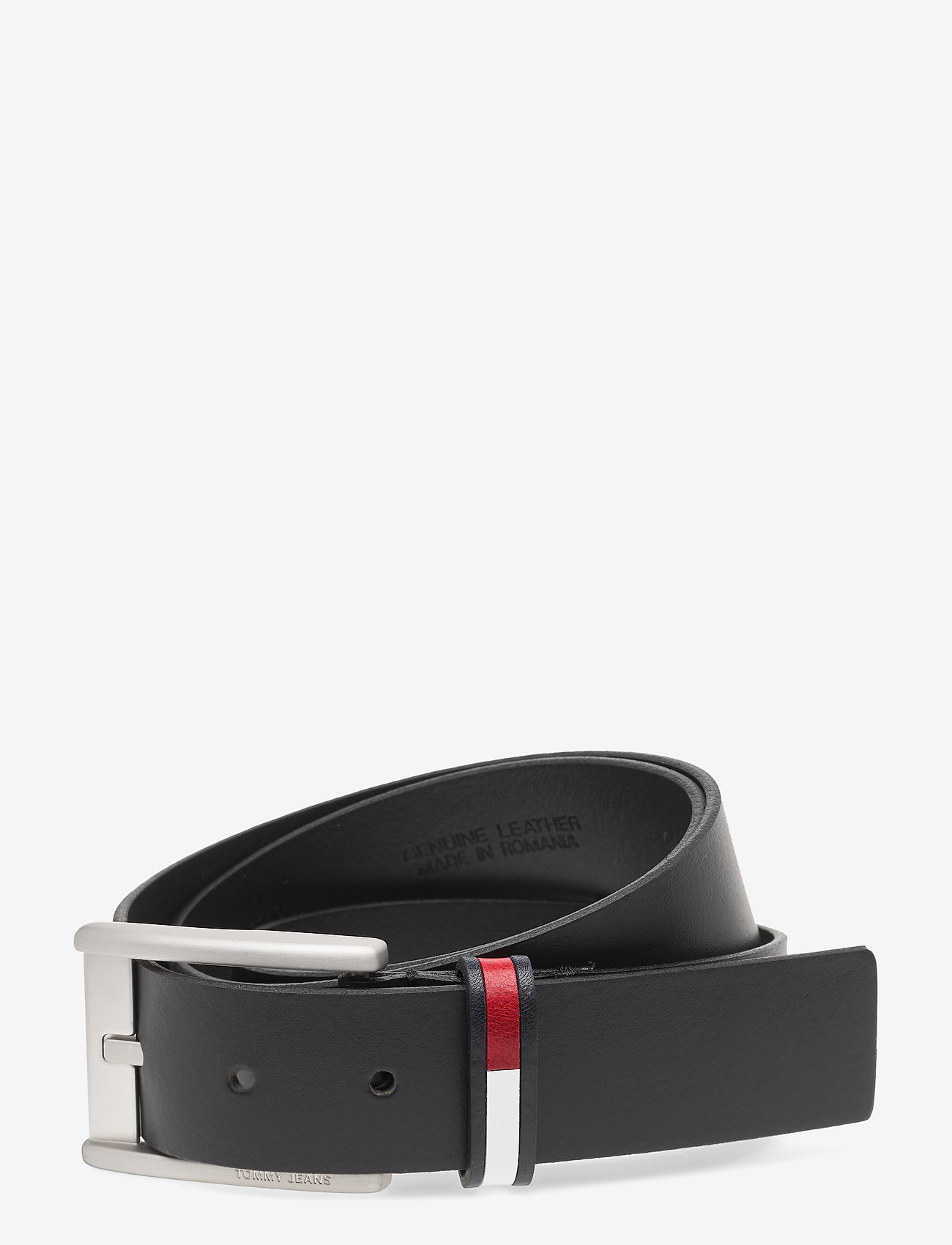Tommy Hilfiger - TJM FLAG INLAY BELT 3.5 - black - 0