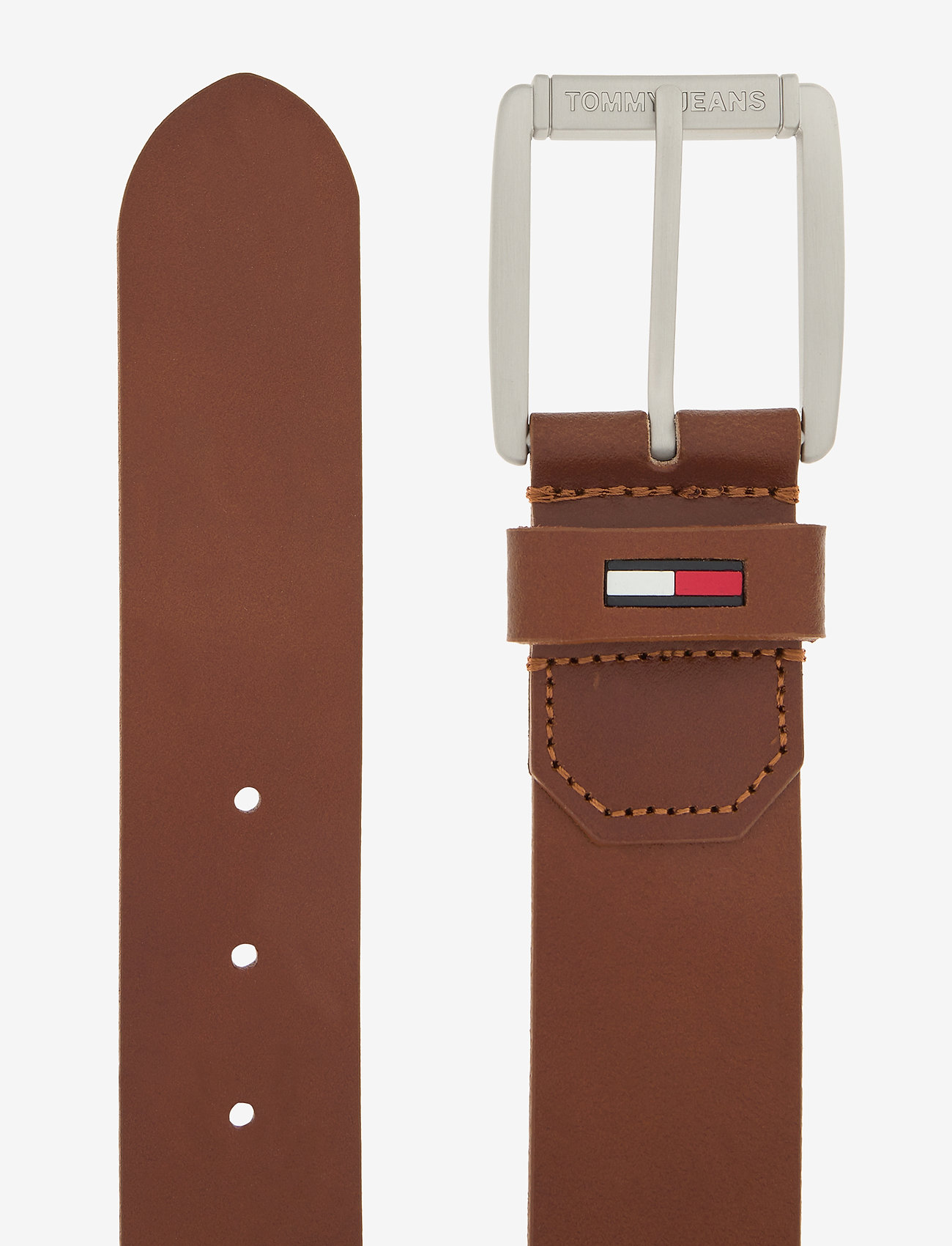 Tommy Hilfiger - TJM METAL ROLLER BELT 4.0 - cognac - 1