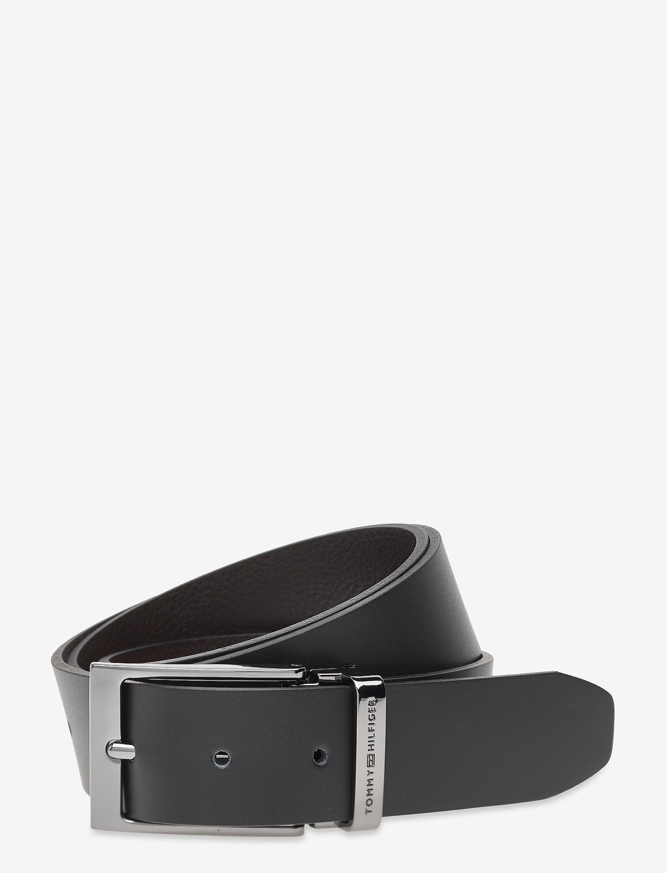 Tommy Hilfiger - LAYTON TRAVEL BUCKLE 3.5 - black / testa di moro - 0