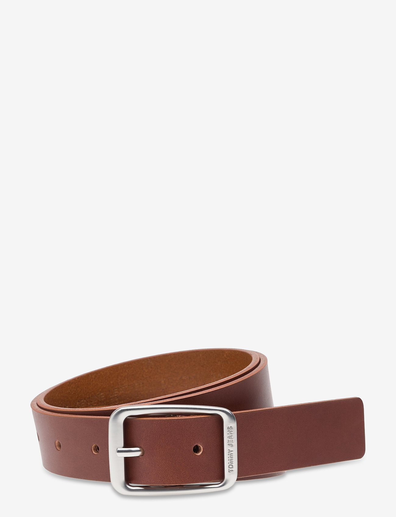 Tommy Hilfiger - TJM CASUAL LEATHER BELT 3.0 - dark tan - 0