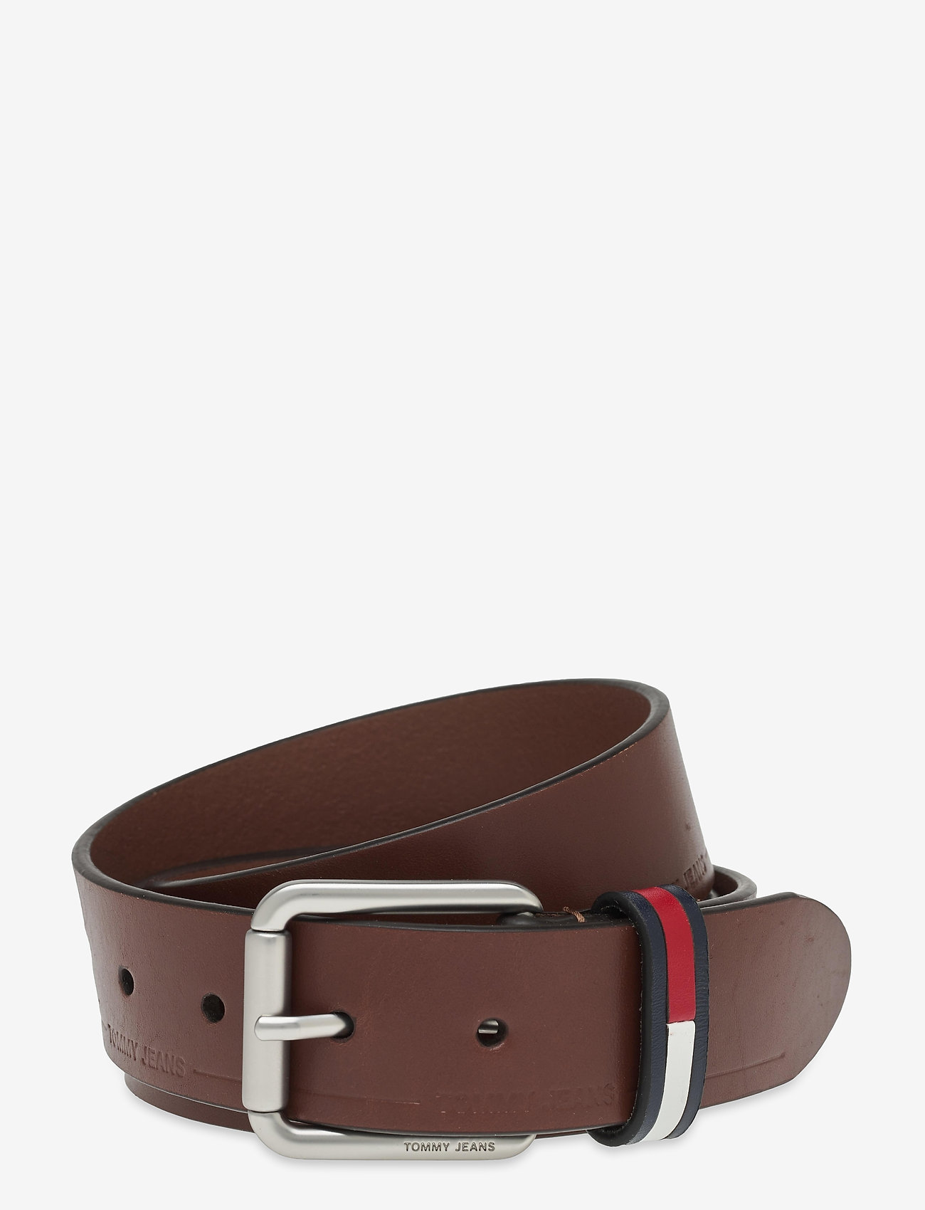 Tommy Hilfiger - TJM CASUAL FLAG BELT 3.5 - dark tan - 0