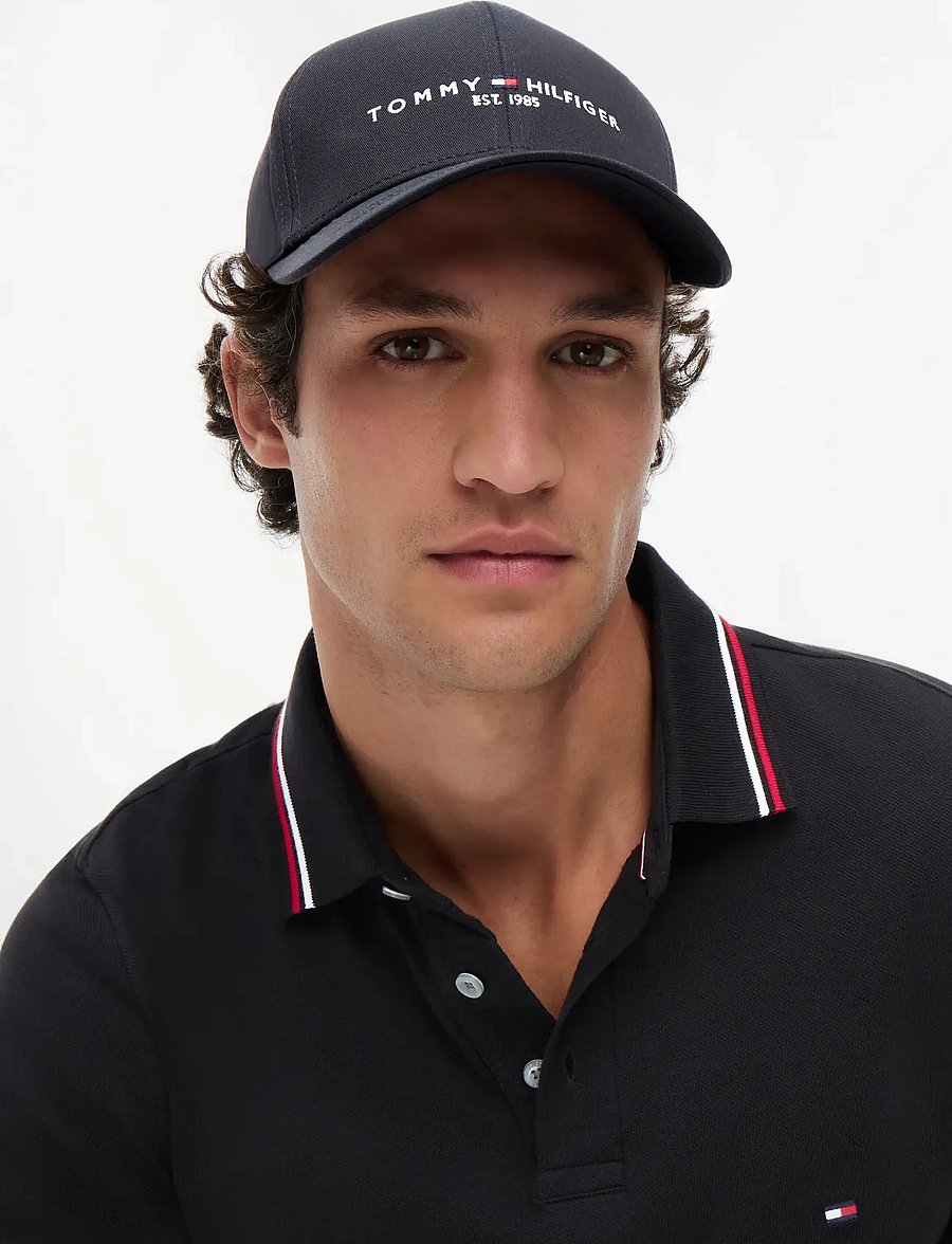 Tommy Hilfiger - TH ESTABLISHED CAP - kappen - black - 0