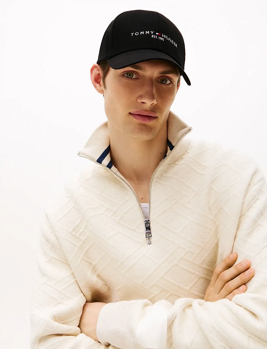 Tommy Hilfiger - TH ESTABLISHED CAP - caps - black - 4
