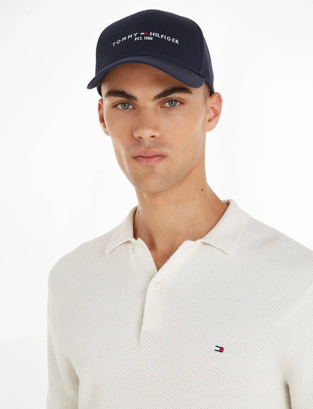 Tommy Hilfiger - TH ESTABLISHED CAP - kepsar - desert sky - 0
