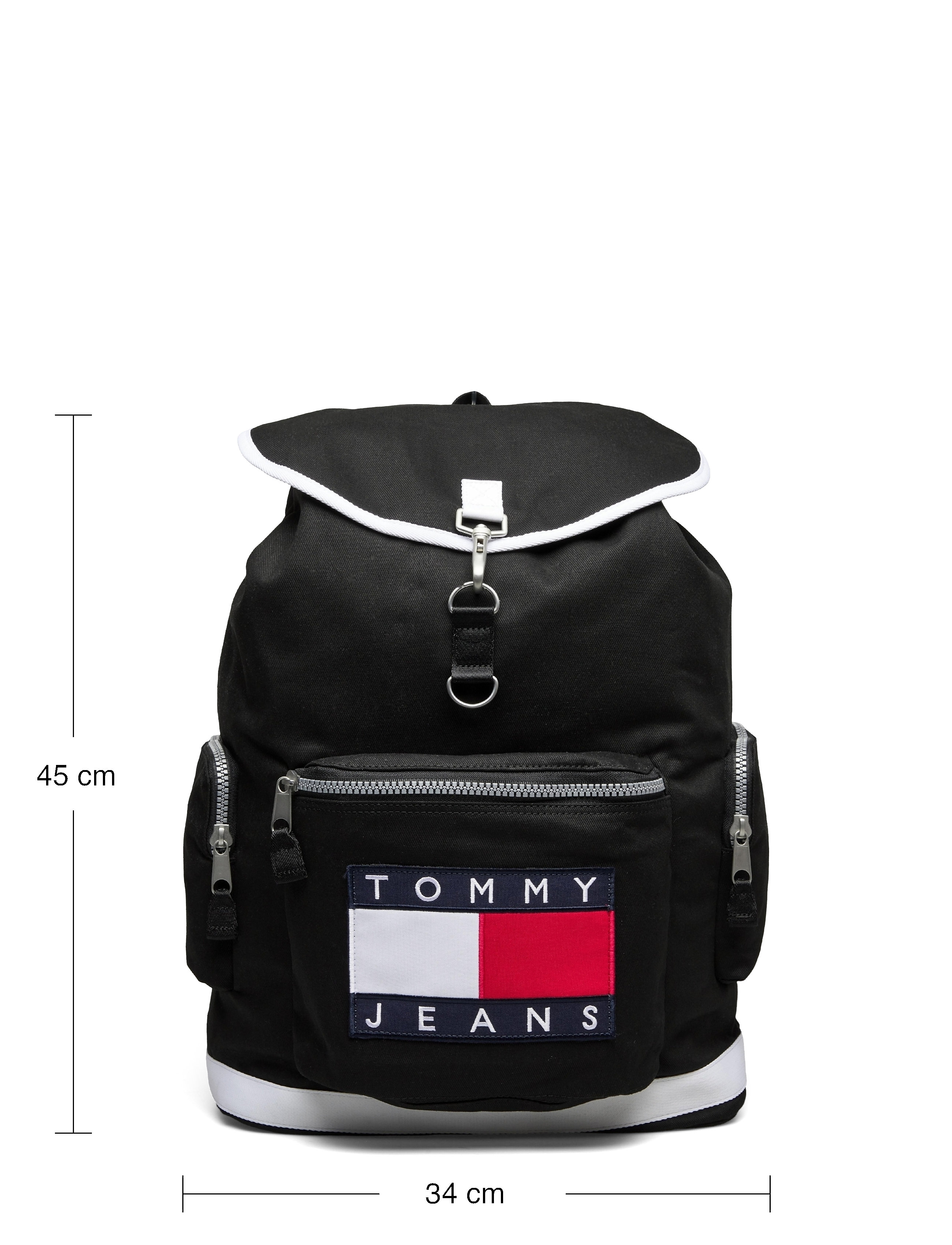 Tommy Hilfiger - TJM HERITAGE OVERSIZE BACKPACK - black - 5