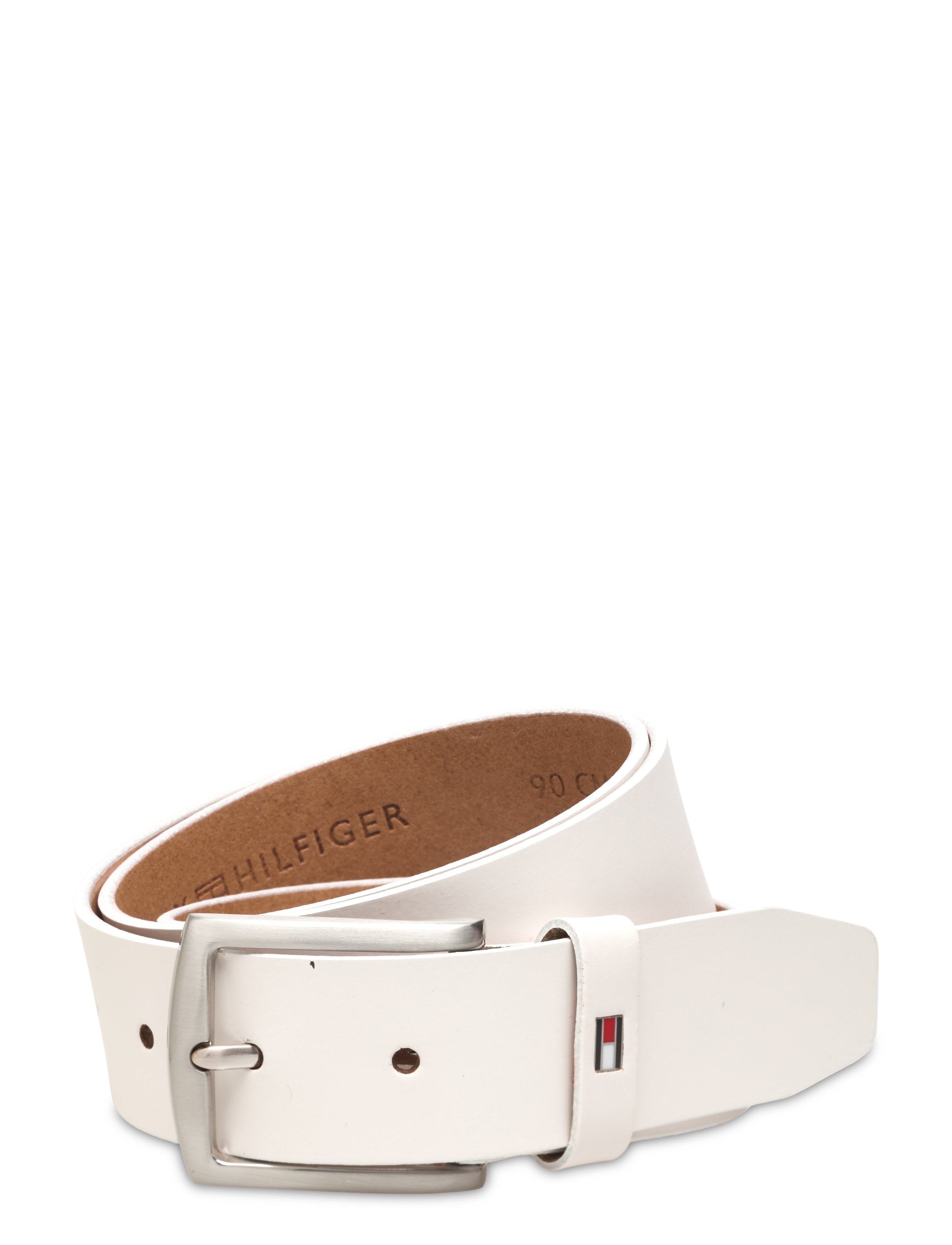 TOMMY HILFIGER New Denton 3.5 Gürtel Weiß - 115 - Herren